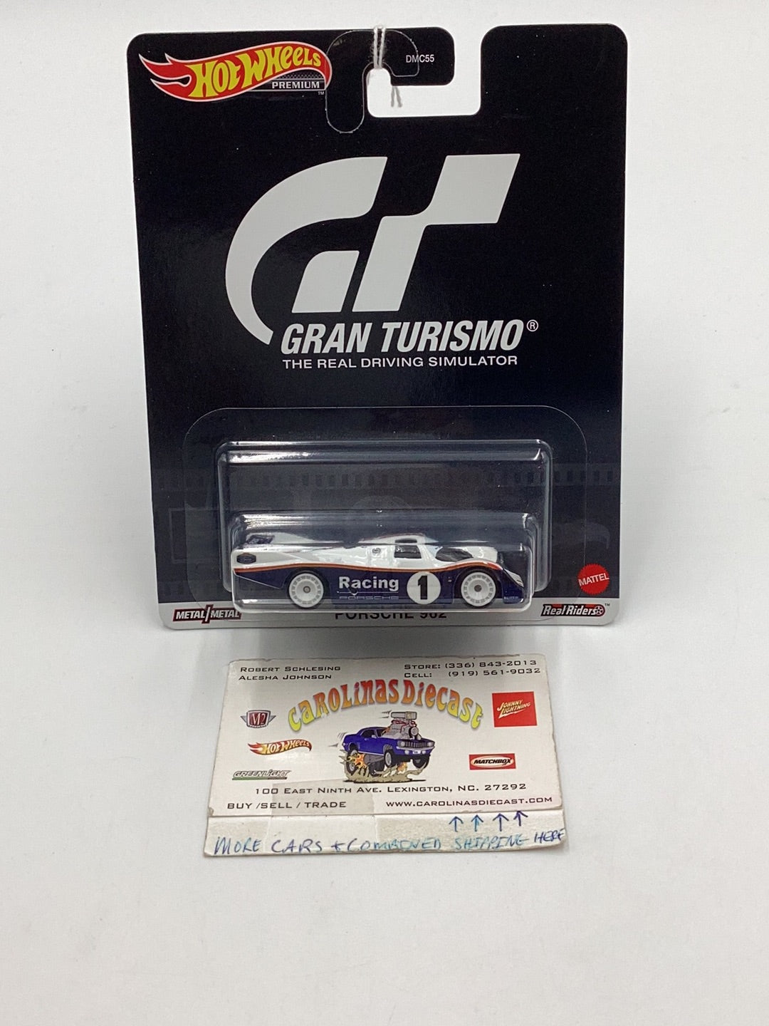 Hot Wheels Gran Turismo Porsche 962 *small crack on blister*