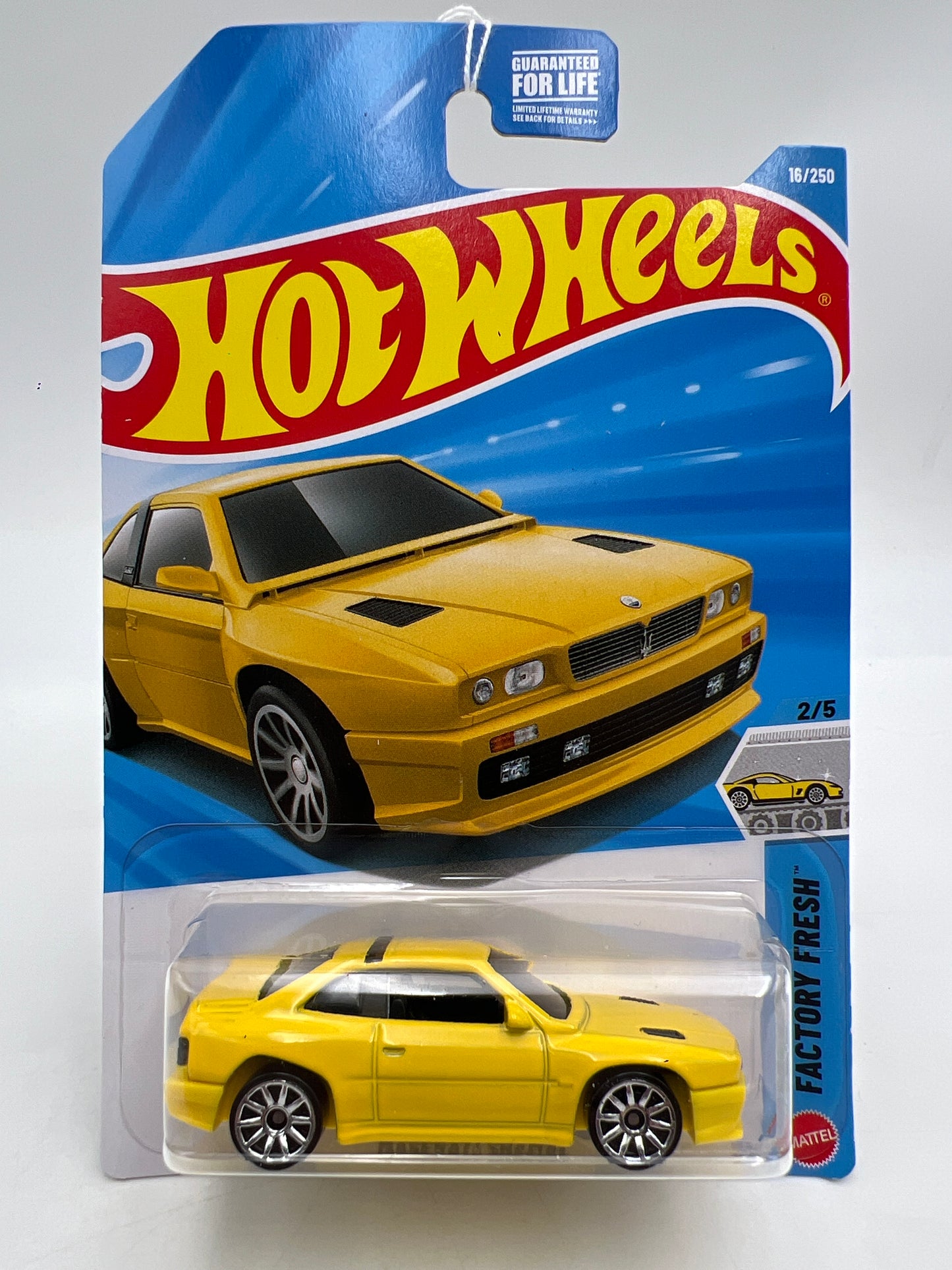 2026 Hot Wheels K Case #16 Maserati Shamal Yellow