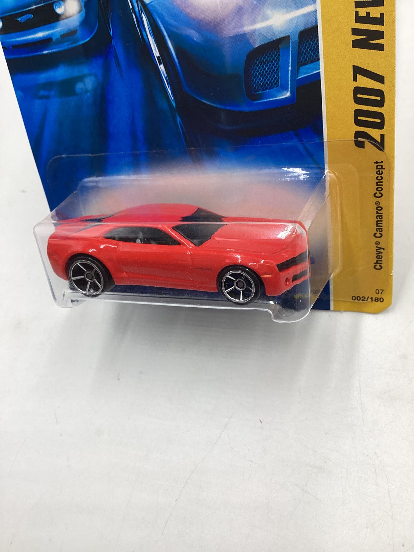 2007 Hot wheels New Models #002 Chevy Camaro Concept Red 17H