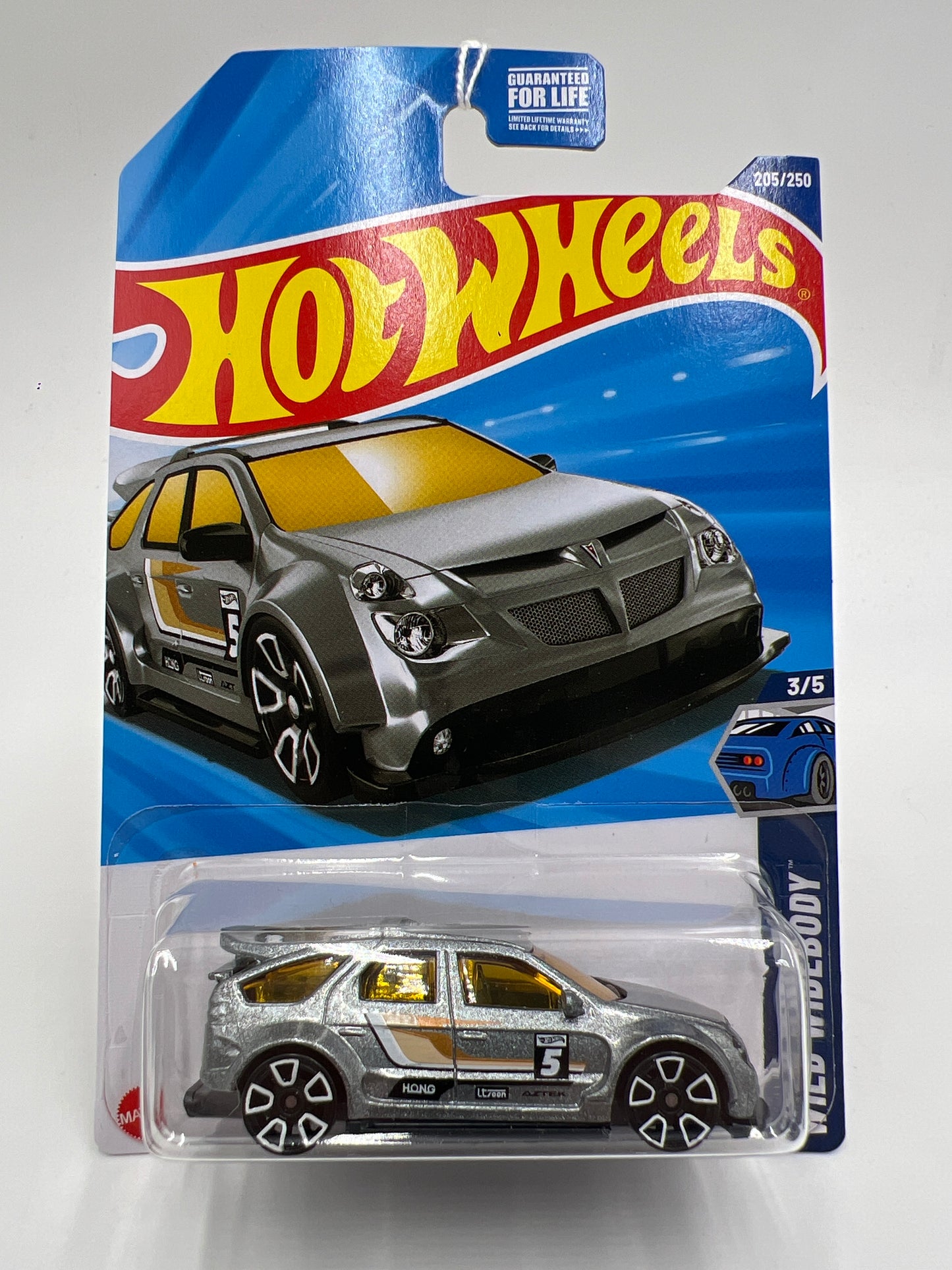2025 Hot Wheels Q Case Wild Widebody #205 Pontiac Aztek Custom Silver 59D