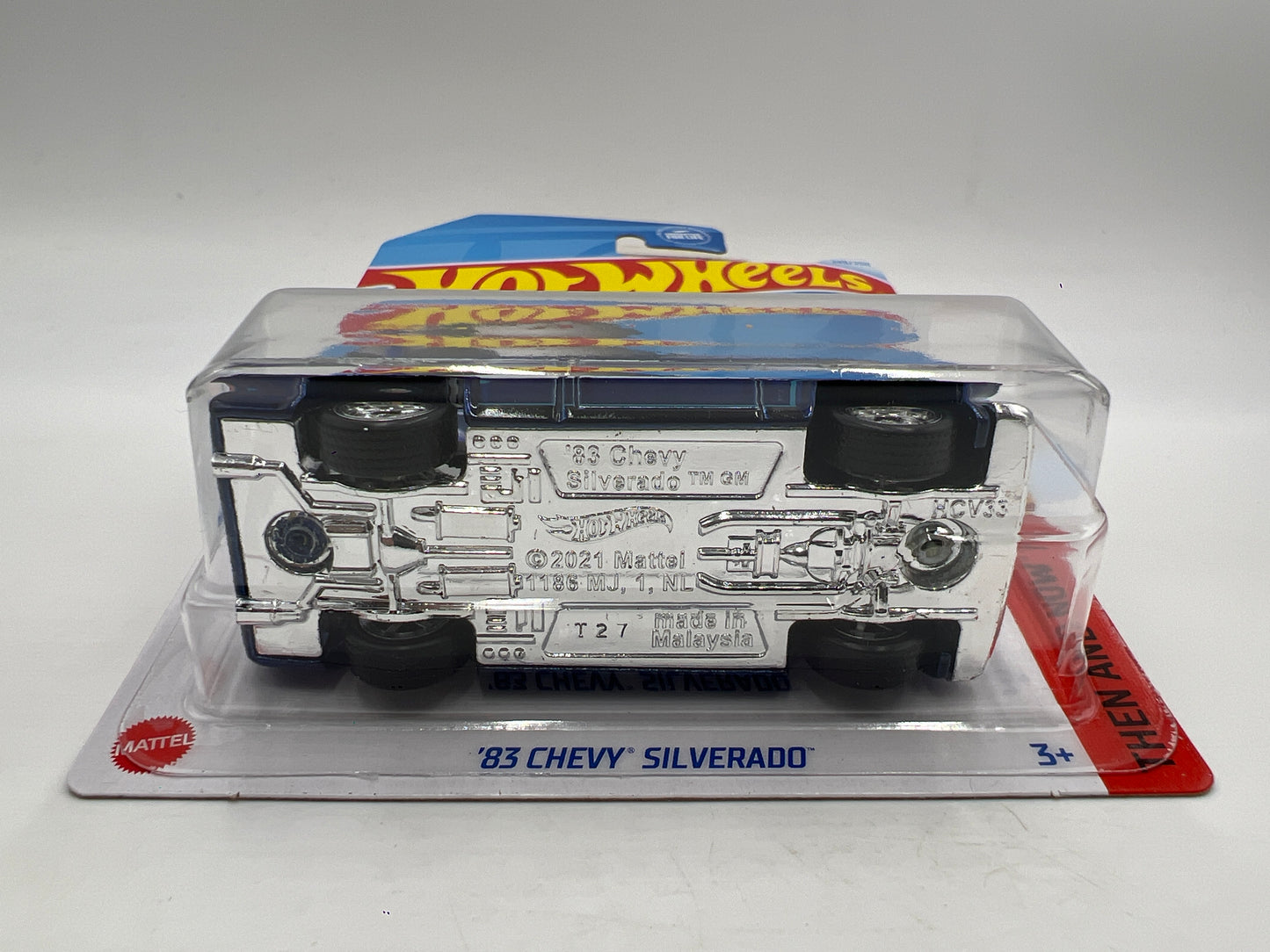 2024 Hot Wheels Super Treasure Hunt #249 83 Chevy Silverado Blue W/Protector
