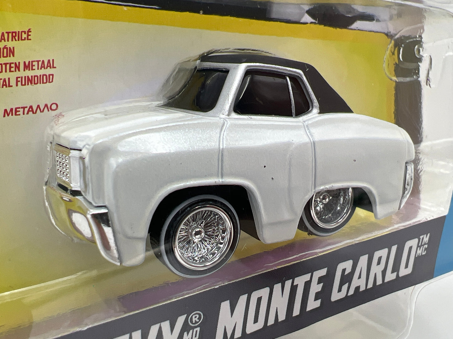 MGA Car Tuned Hobby Exclusive Series 5 #6 70 Chevy Monte Carlo White 186E