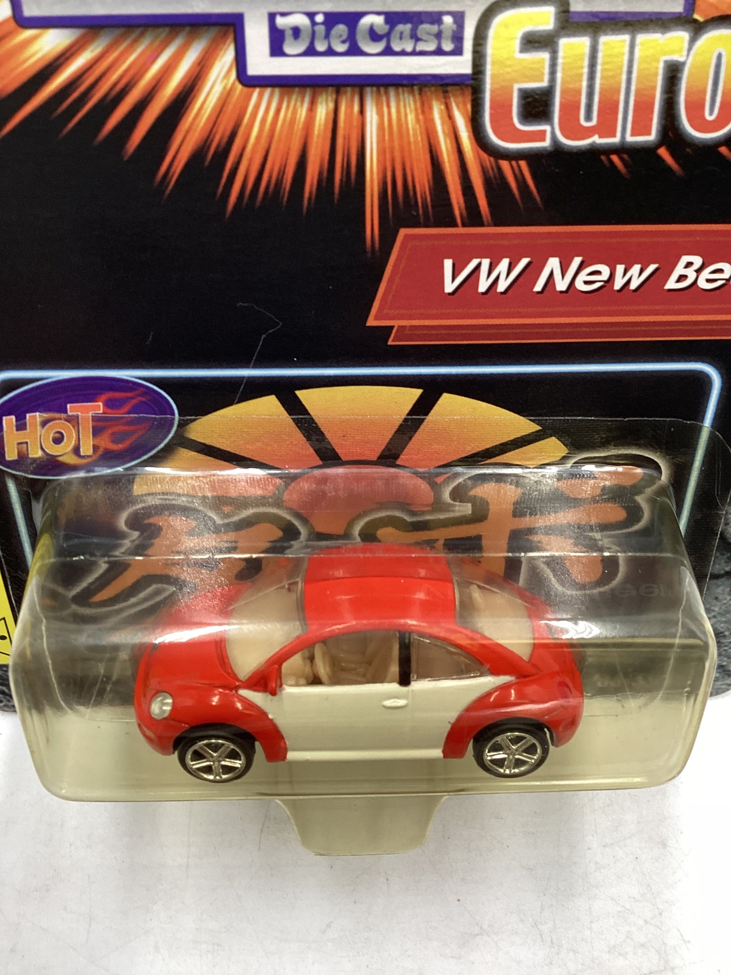Revell Hot Hatch Diecast Euros VW New Beetle Red/White 185A