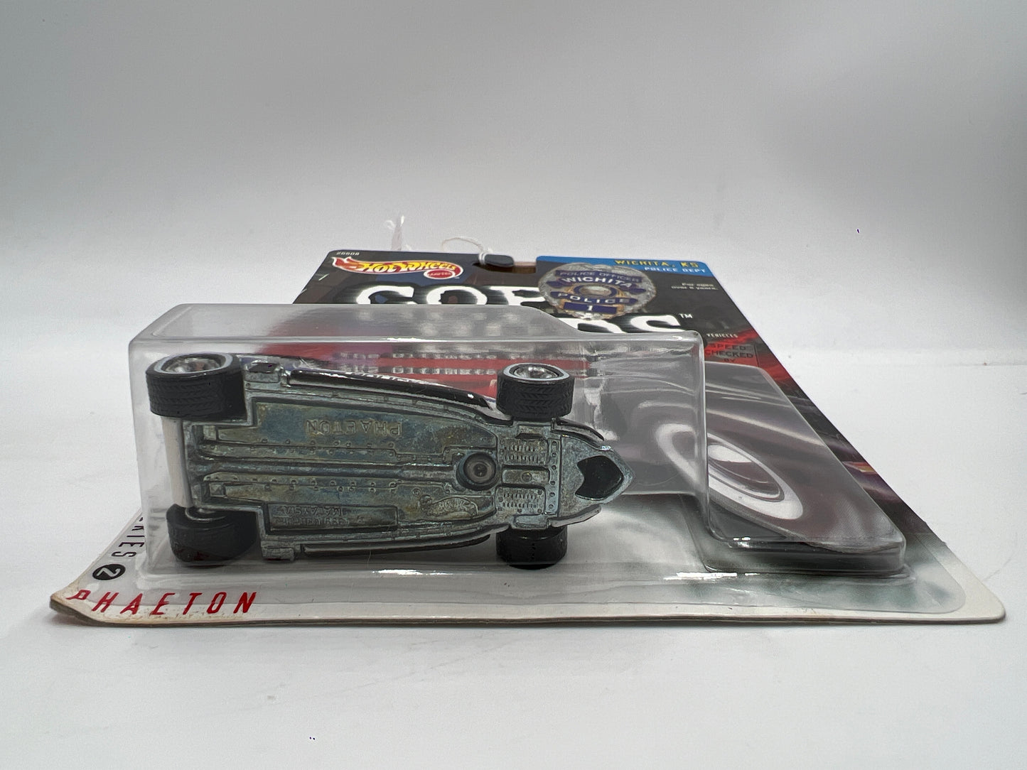 Hot Wheels Cop Rods Series 2 Wichita KS Phaeton W/Real Riders SR