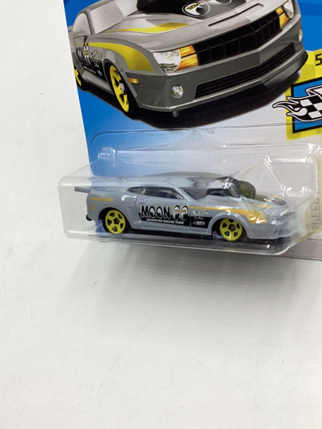 2018 Hot Wheels #345 10 Pro Stock Camaro Mooneyes 17F