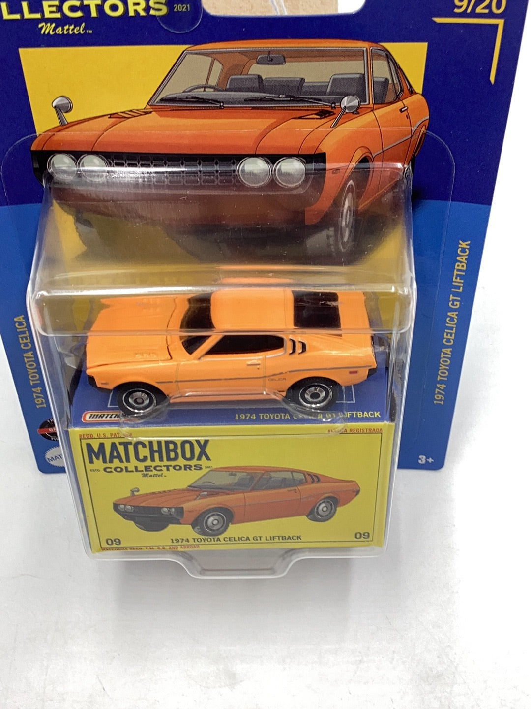 2024 Matchbox Collectors #9 1974 Toyota Celica GT Liftback 170B