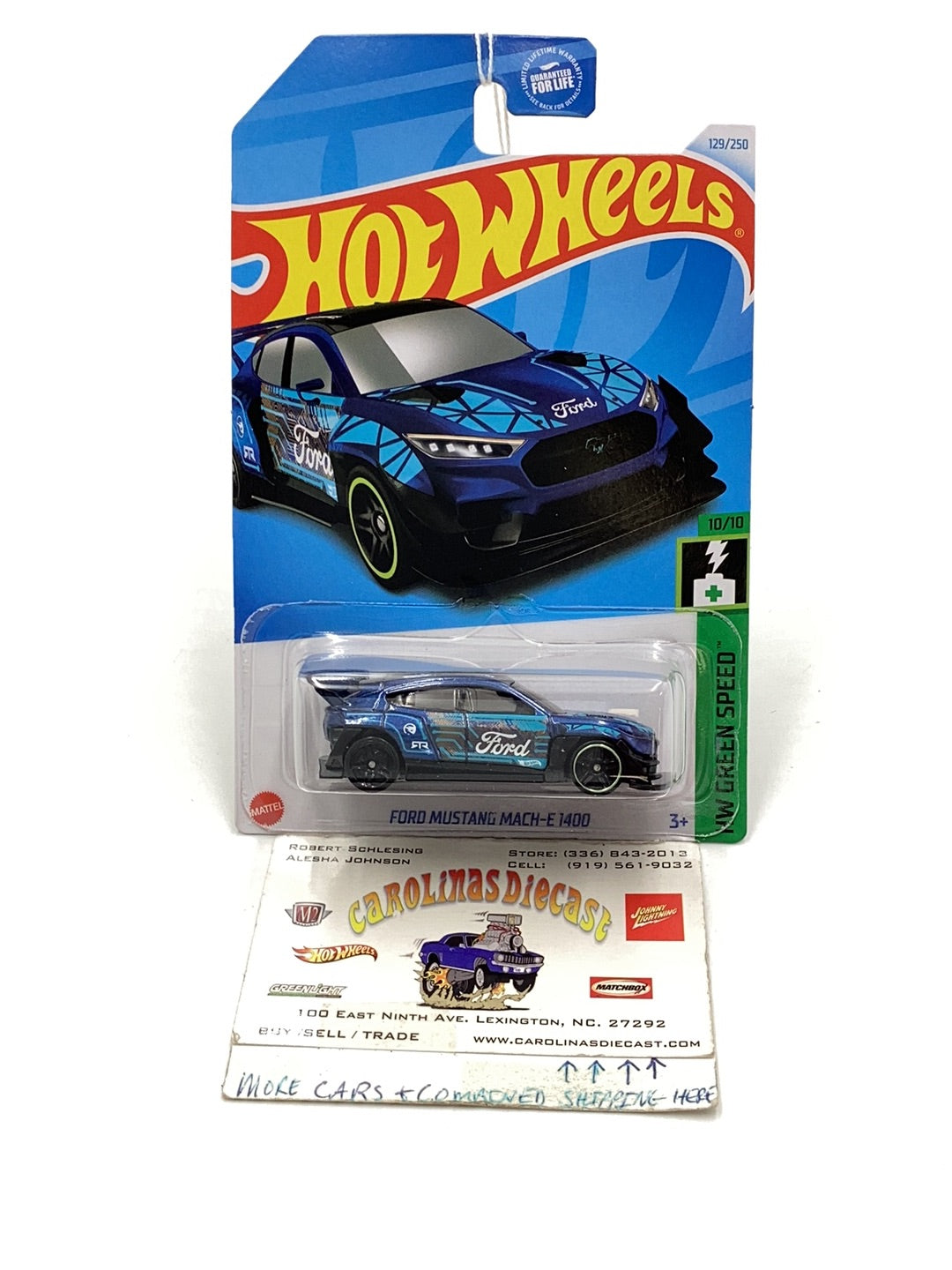 Hot Wheels 2024 F Case Treasure Hunt #129 Ford Mustang Mach-E 1400 276F