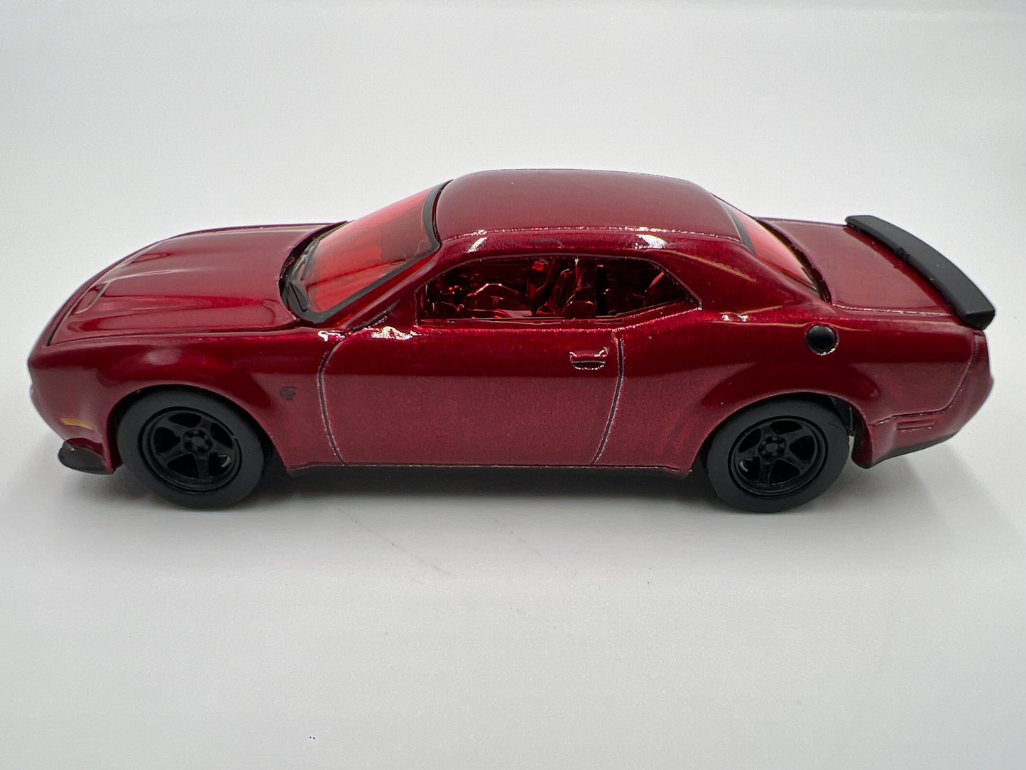 Auto World 1/64 Ultra Red Chase 2021 Dodge Challenger SRT Red Loose