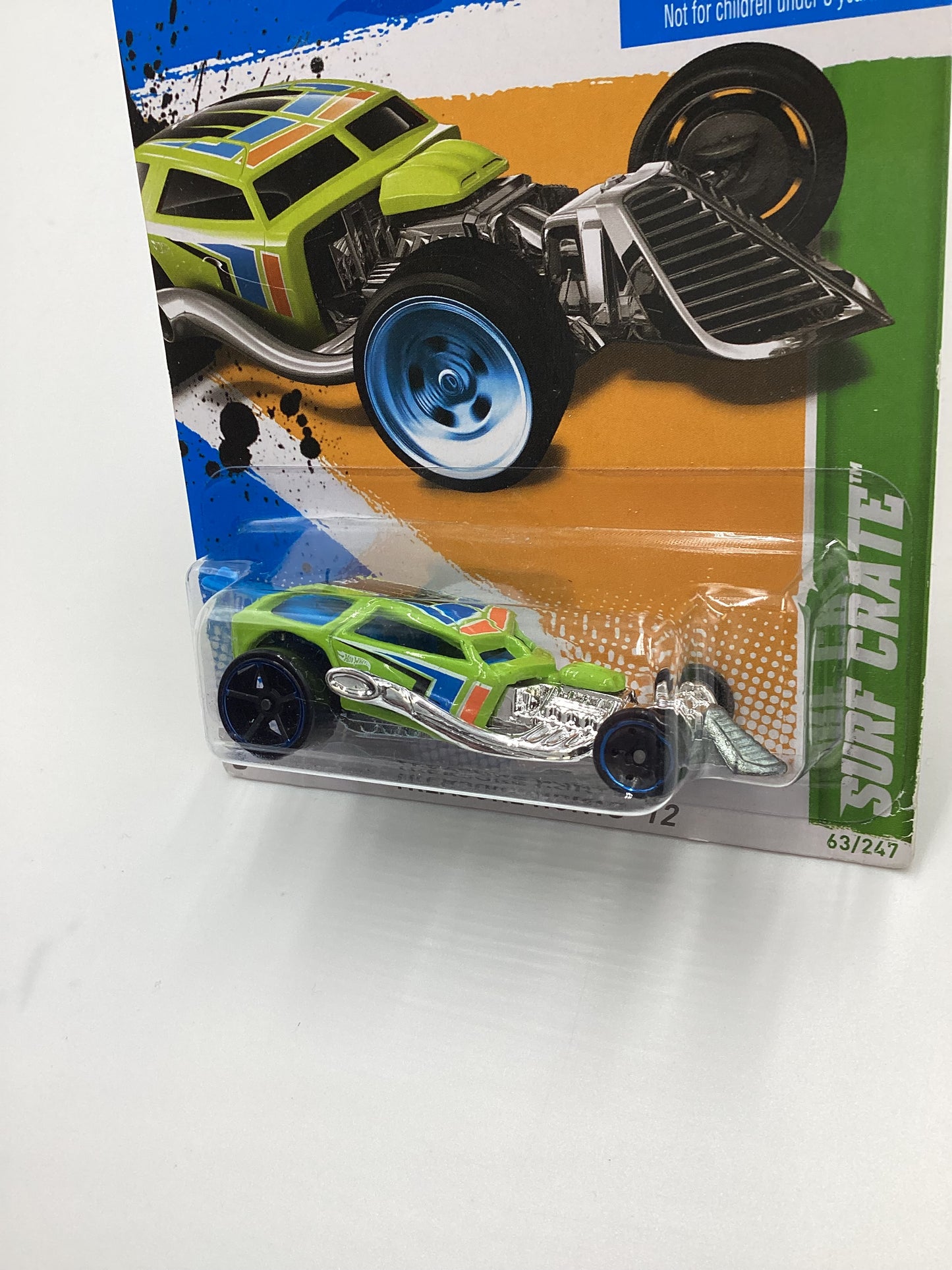 2012 Hot Wheels Treasure Hunt #63 Surf Crate