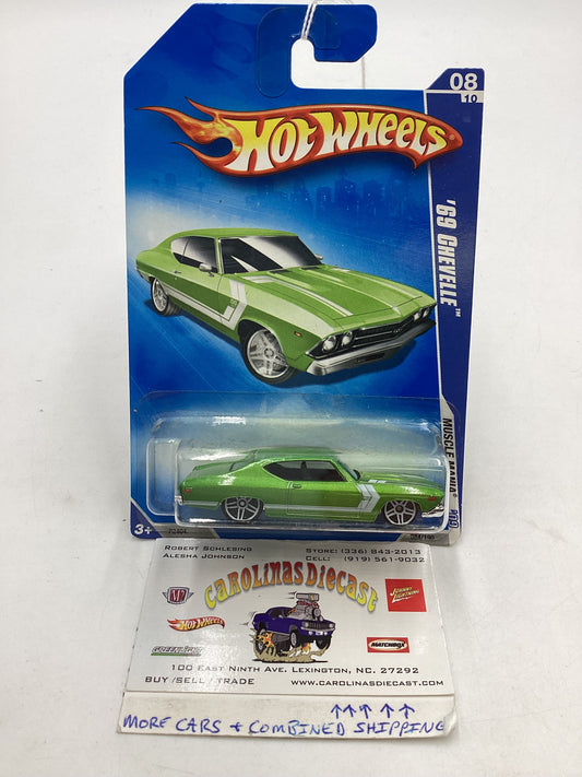 2009 Hot Wheels #084 69 Chevelle 13D