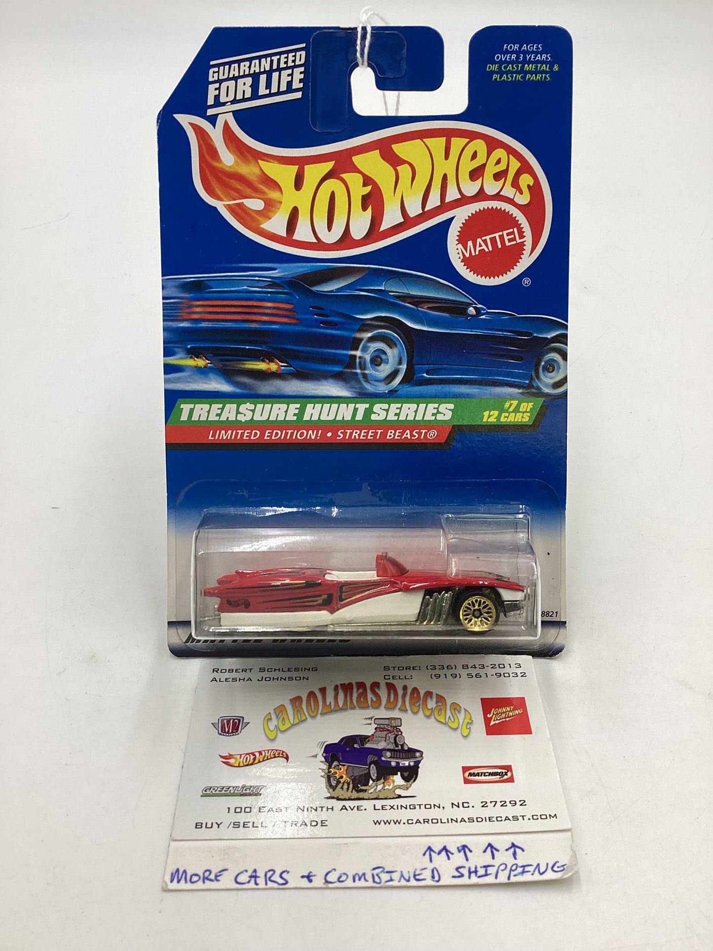 1998 Hot Wheels Treasure Hunt 7/12 Street Beast #755 277E