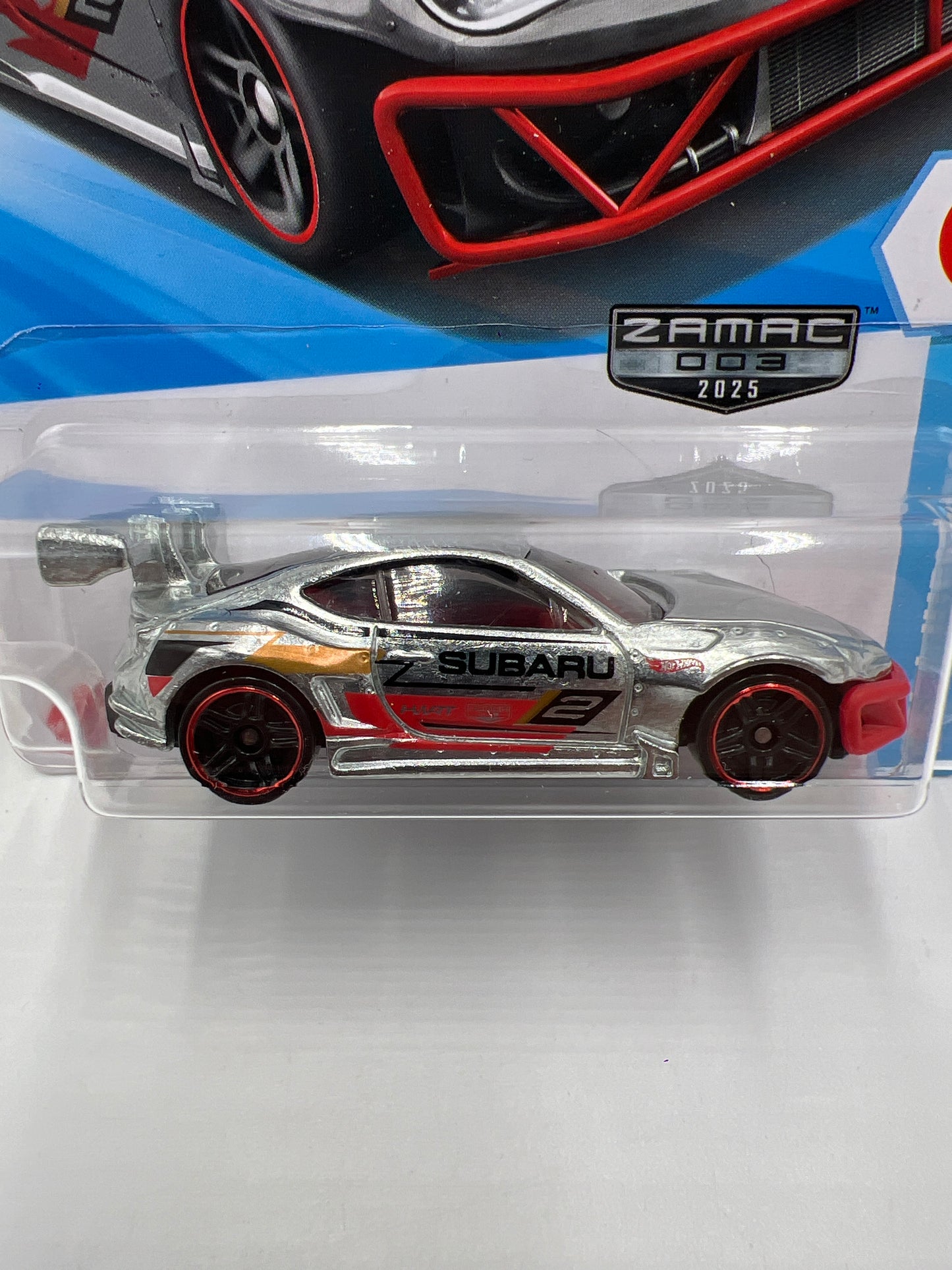 2025 Hot Wheels E Case Walmart Exclusive Zamac 003 #48 Subaru BRZ 147B