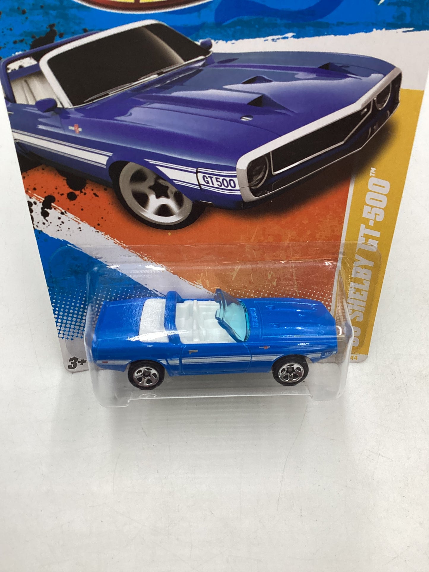 2011 Hot Wheels #21 69 Shelby GT-500 Blue 23H