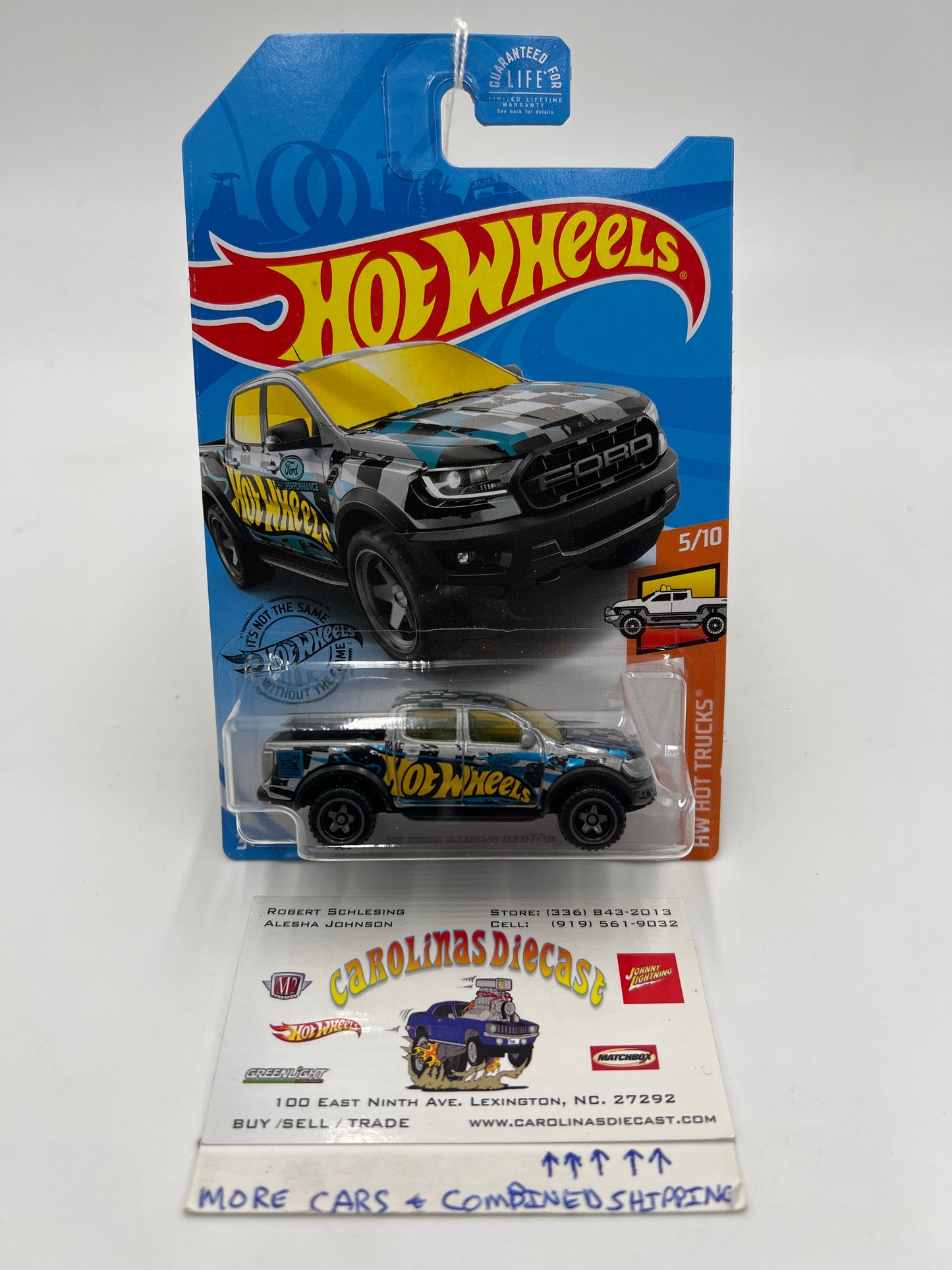 2019 Hot Wheels GameStop Exclusive HW Hot Trucks 19 Ford Ranger Raptor Gray 239D