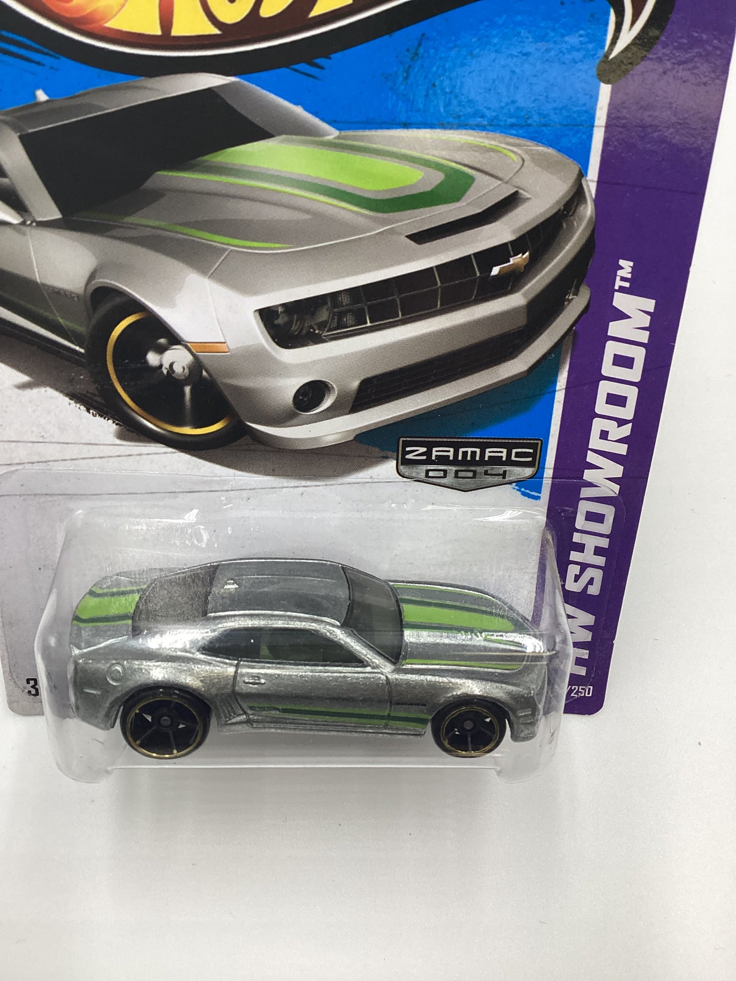 2013 Hot Wheels Zamac #004 10 Camaro SS #226 146G