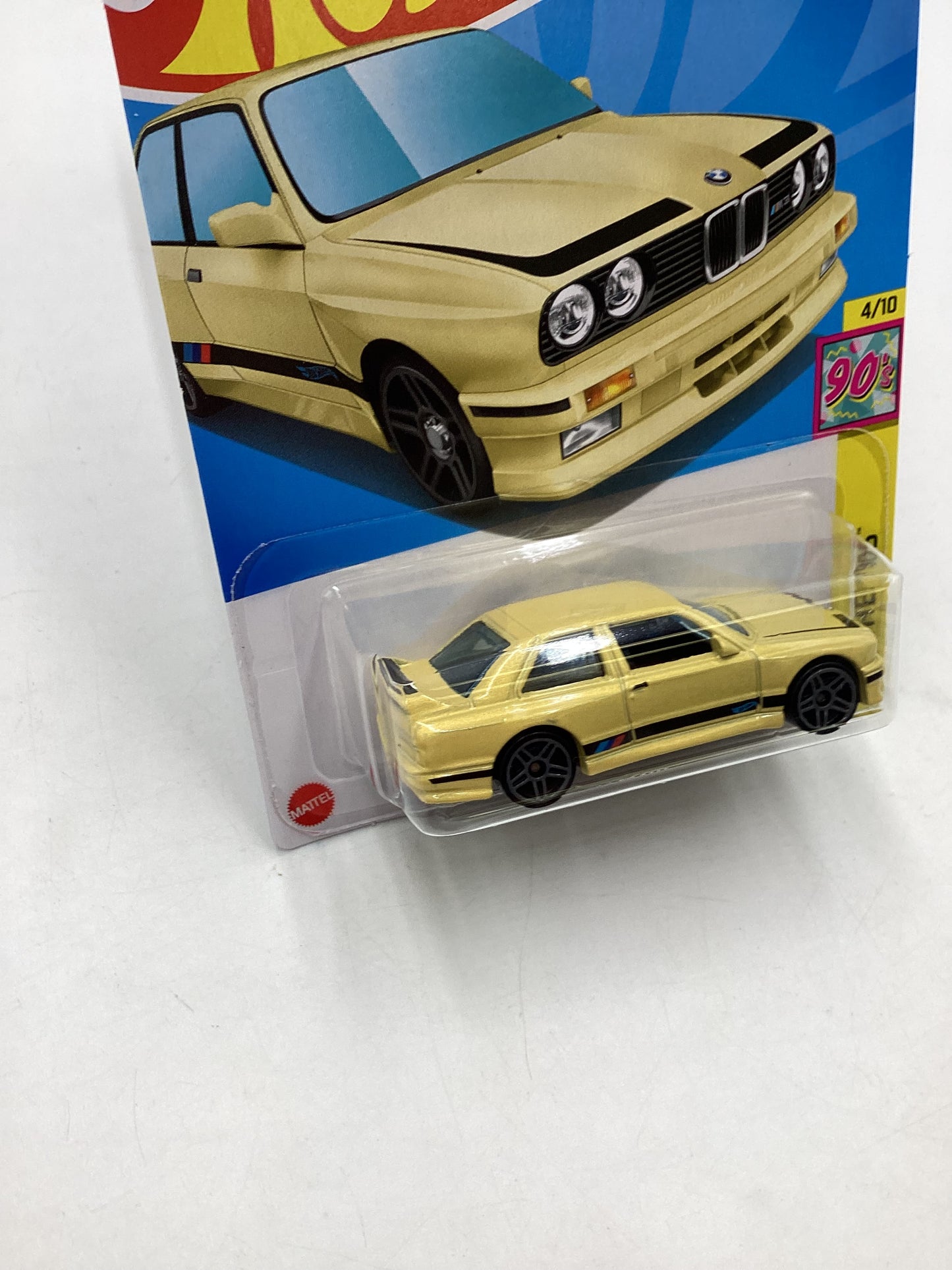 2024 Hot Wheels #195 92 BMW M3 Yellow 109F