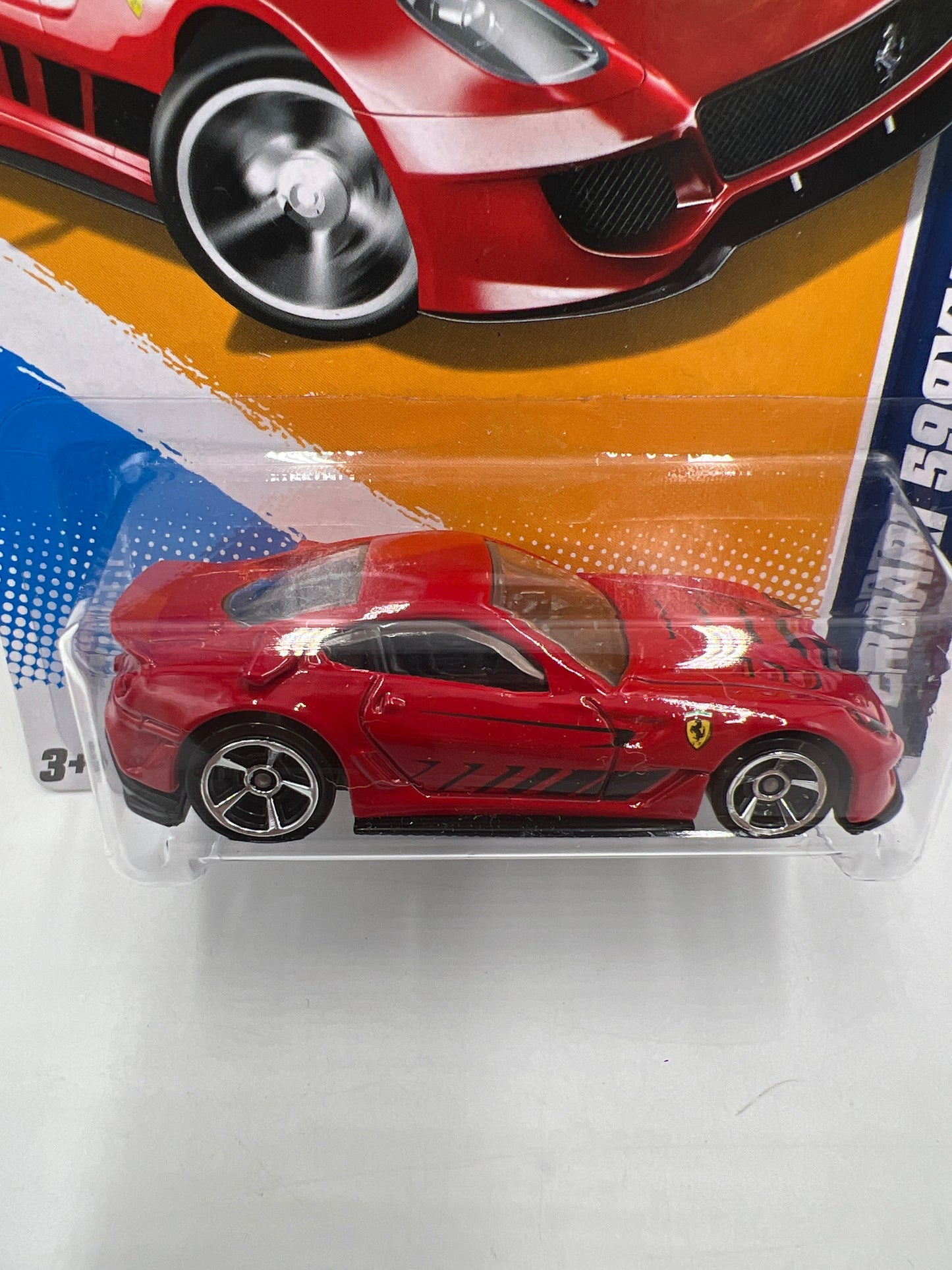 2012 Hot Wheels All Stars #125 Ferrari 599XX Red HTF W/Protector