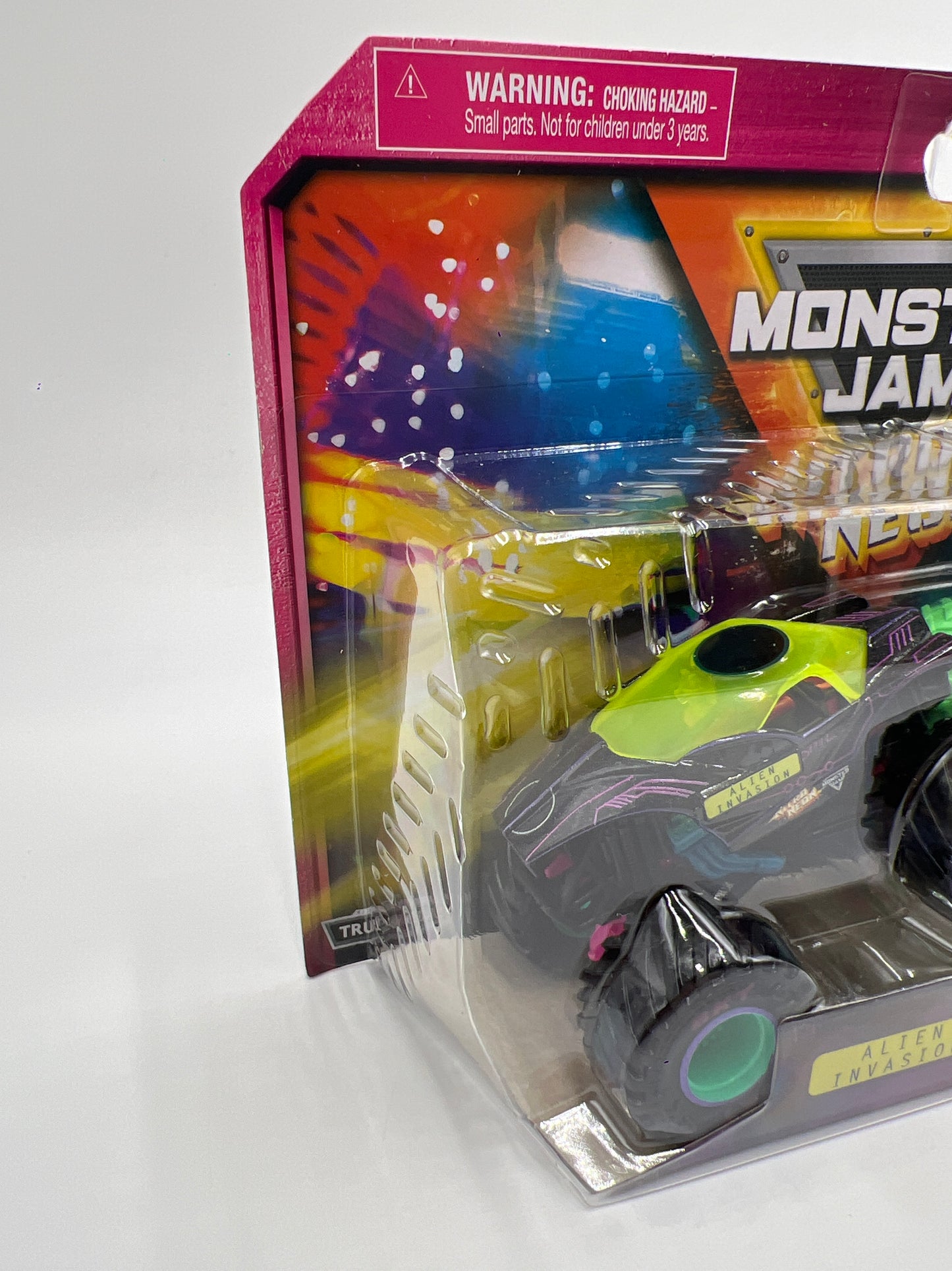 Monster Jam Nitro Neon Series 2 Walmart Exclusive Alien Invasion Vs Megalodon
