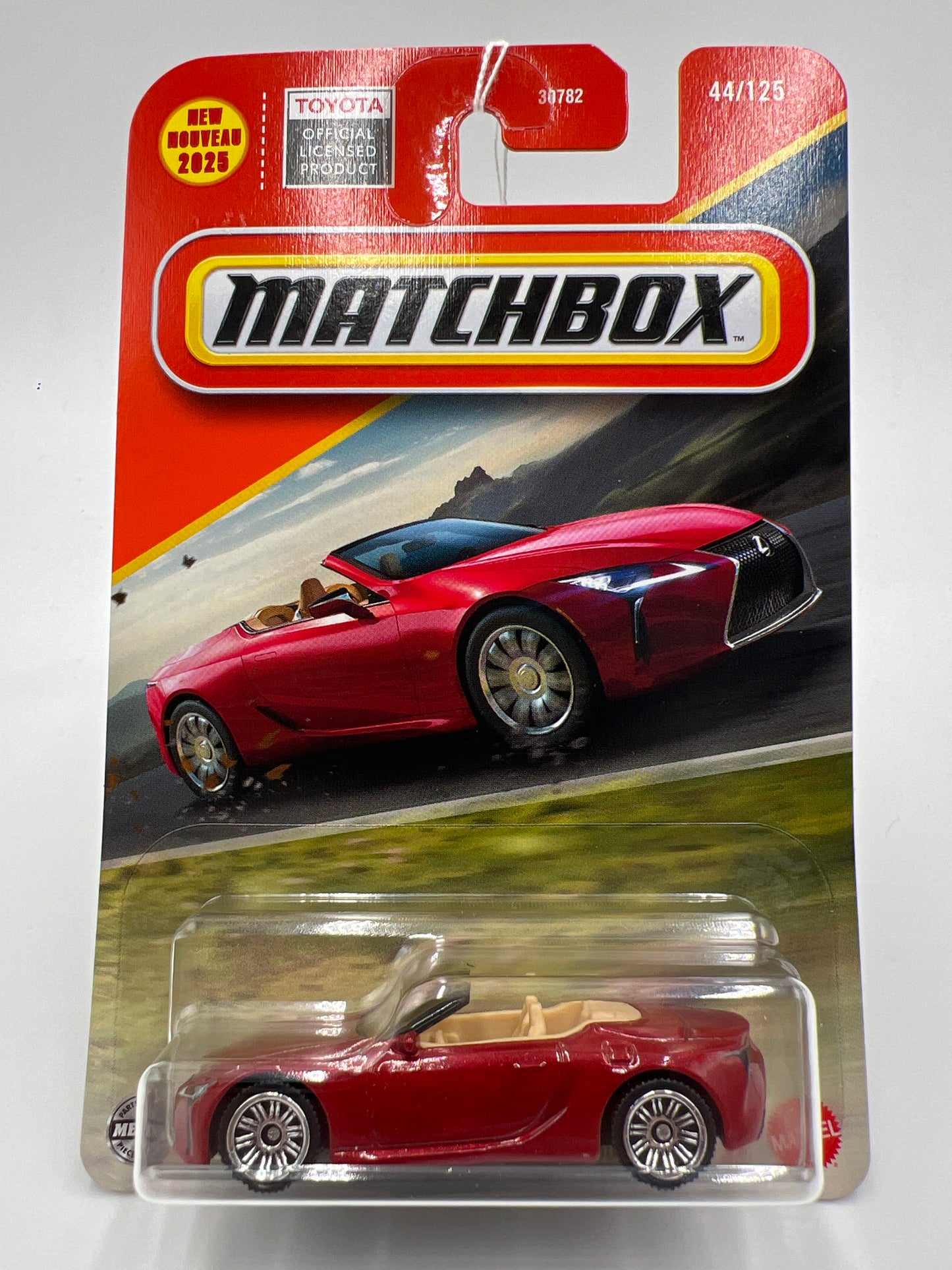 2025 Matchbox #44 2021 Lexus LC 500 Red 213M