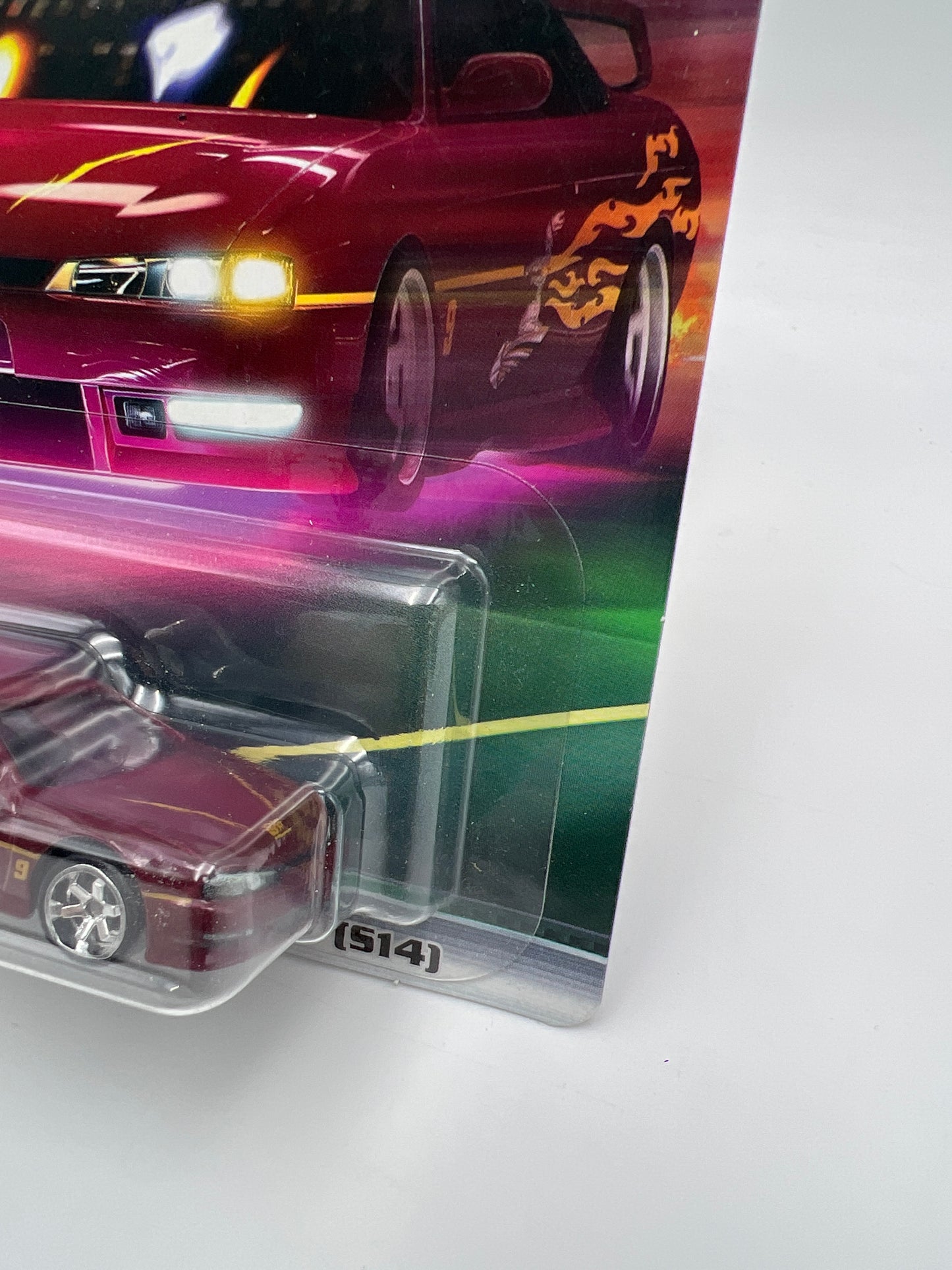 Hot Wheels Premium Fast & Furious Original Fast #1 Nissan 240SX S14 W/Protector