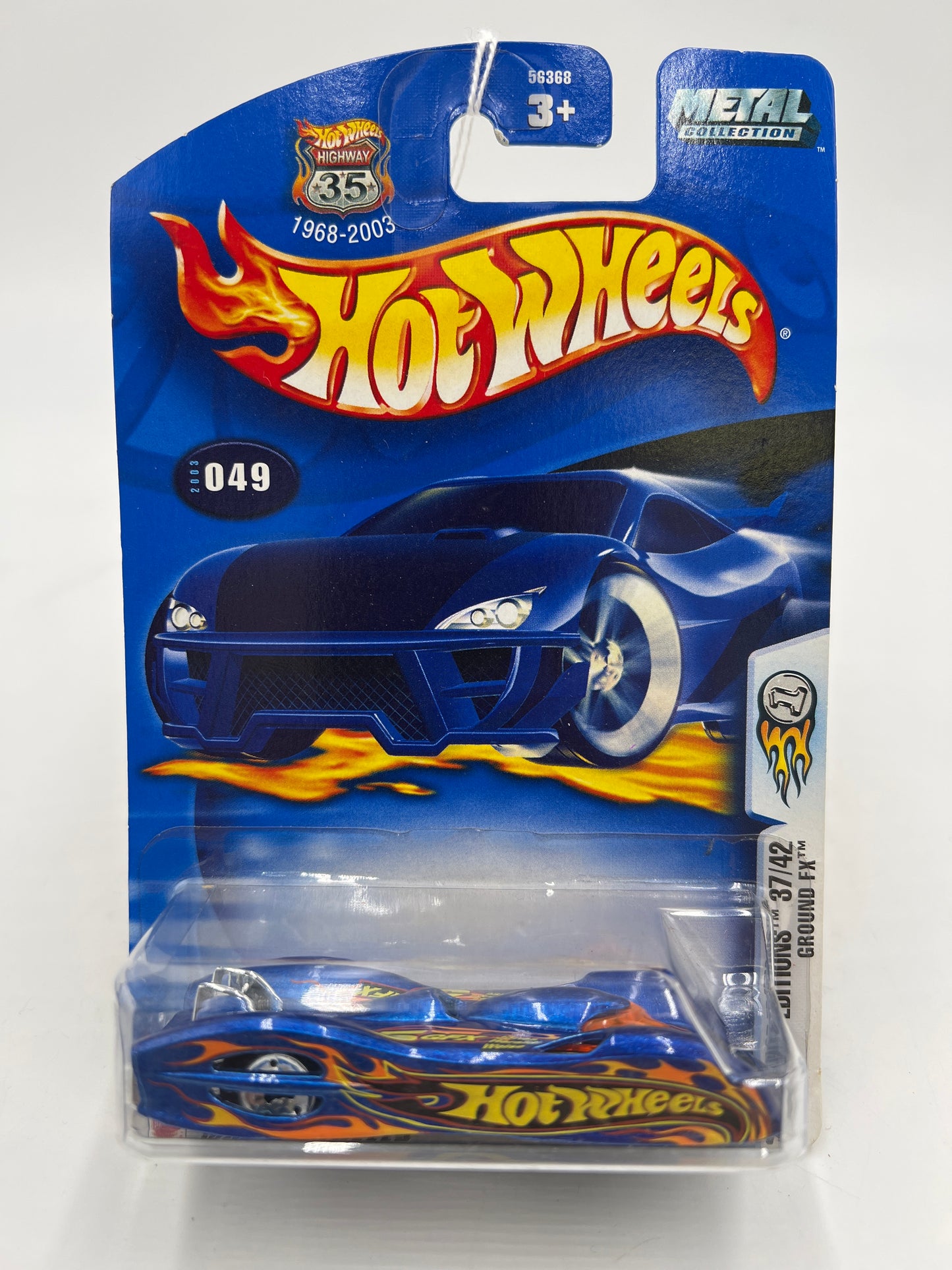 2003 Hot Wheels First Editions #049 Ground FX Blue 68H