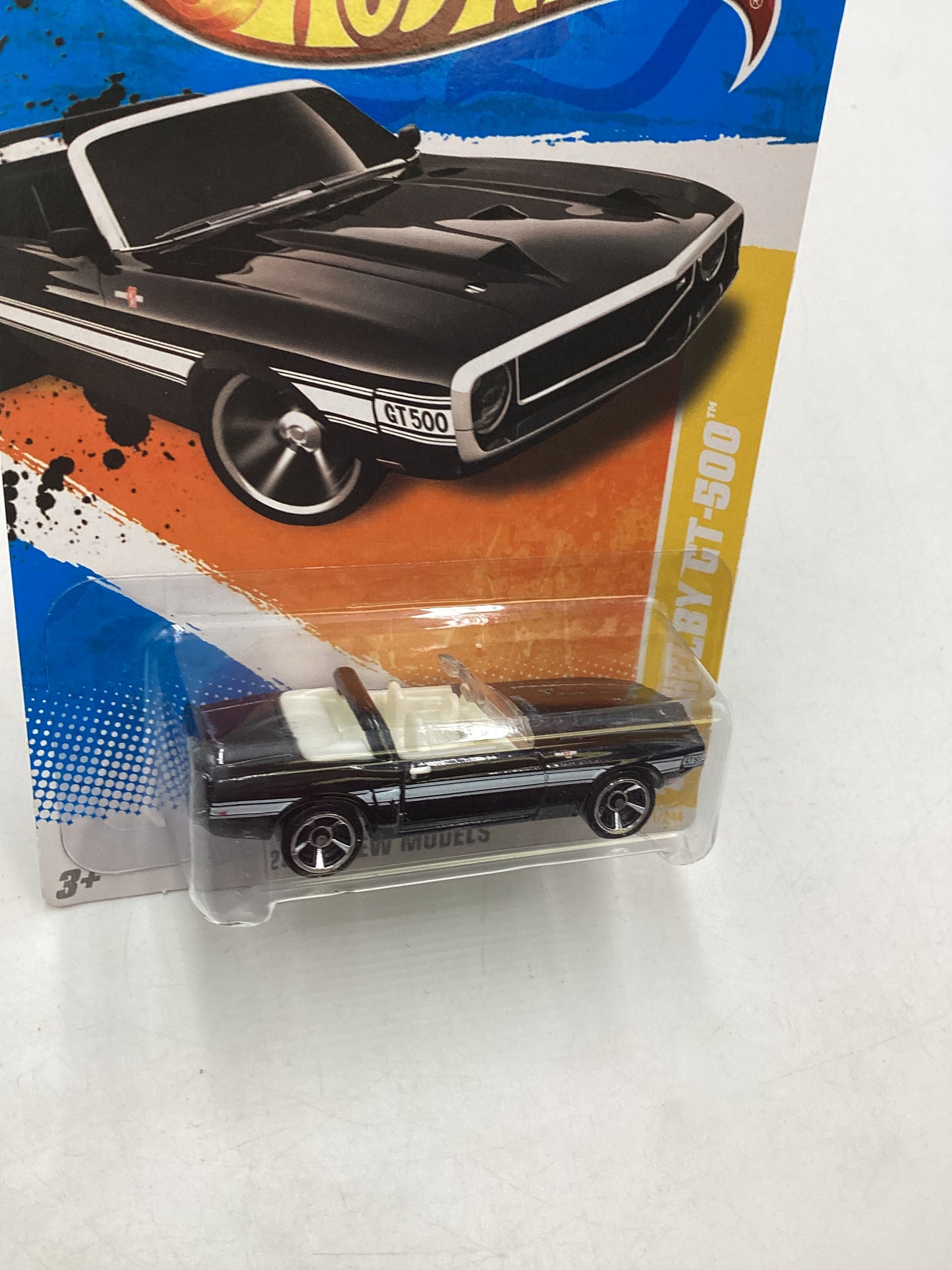 2011 Hot Wheels #21 69 Shelby GT-500 Black 25E