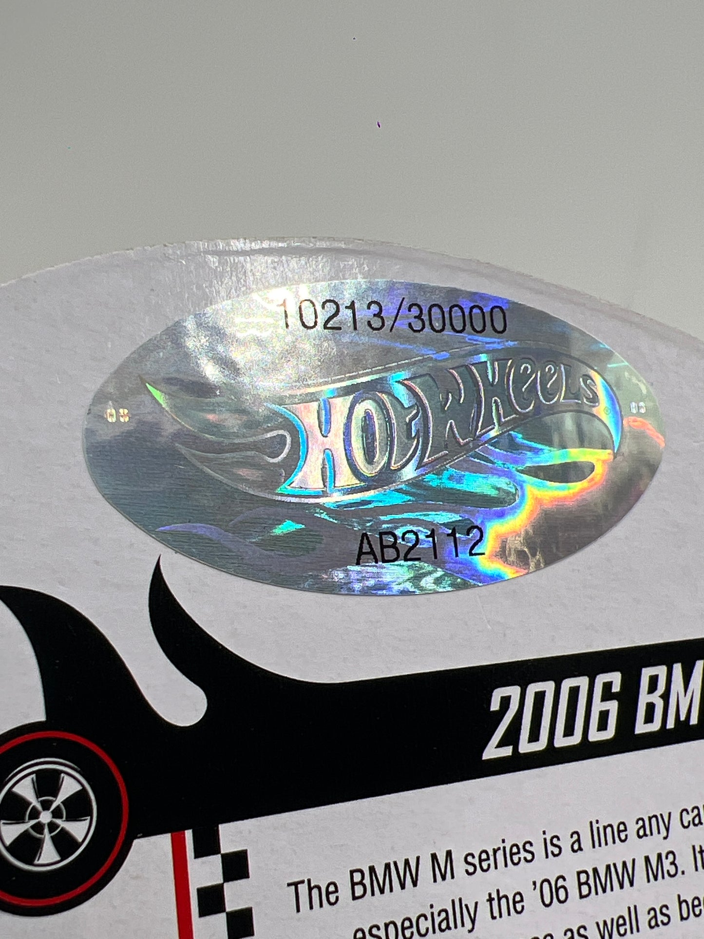 2022 Hot Wheels RLC #10213/30000 2006 BMW M3 Blue W/Protector