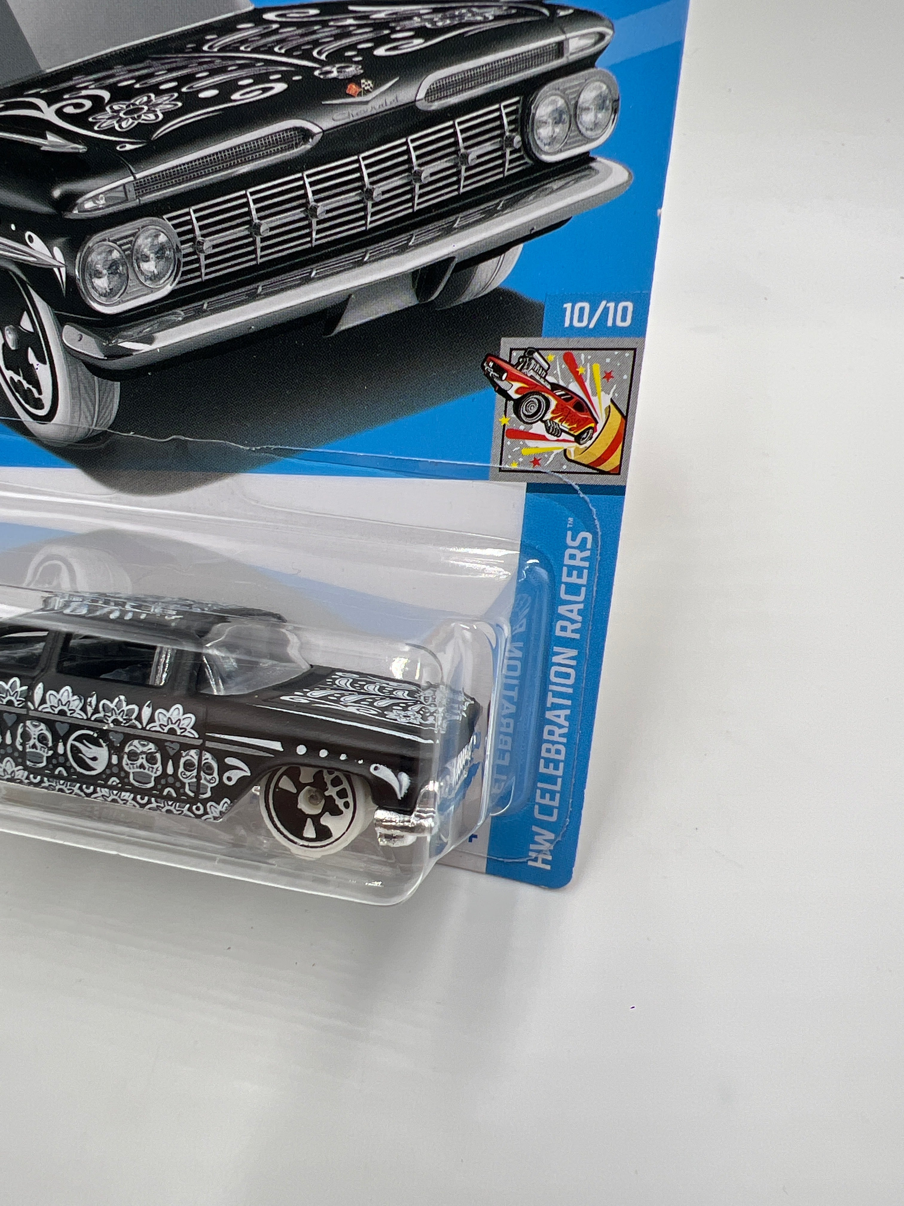 2024 Hot Wheels Treasure Hunt #230 59 Chevy Impala Black/White