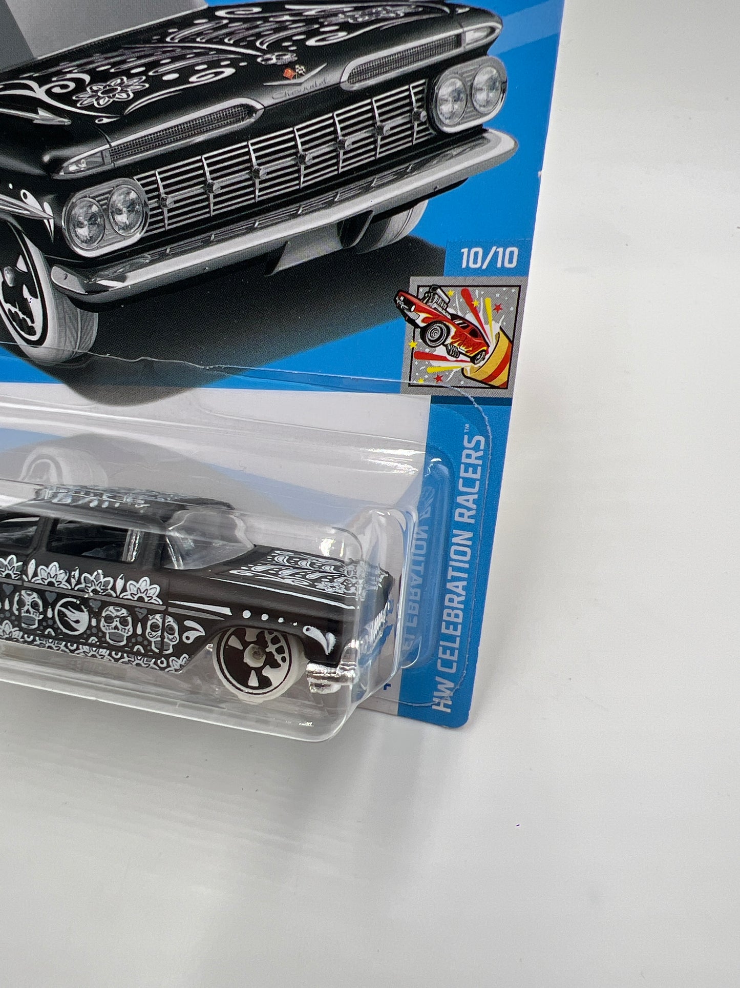 2024 Hot Wheels Treasure Hunt #230 59 Chevy Impala Black/White 275F