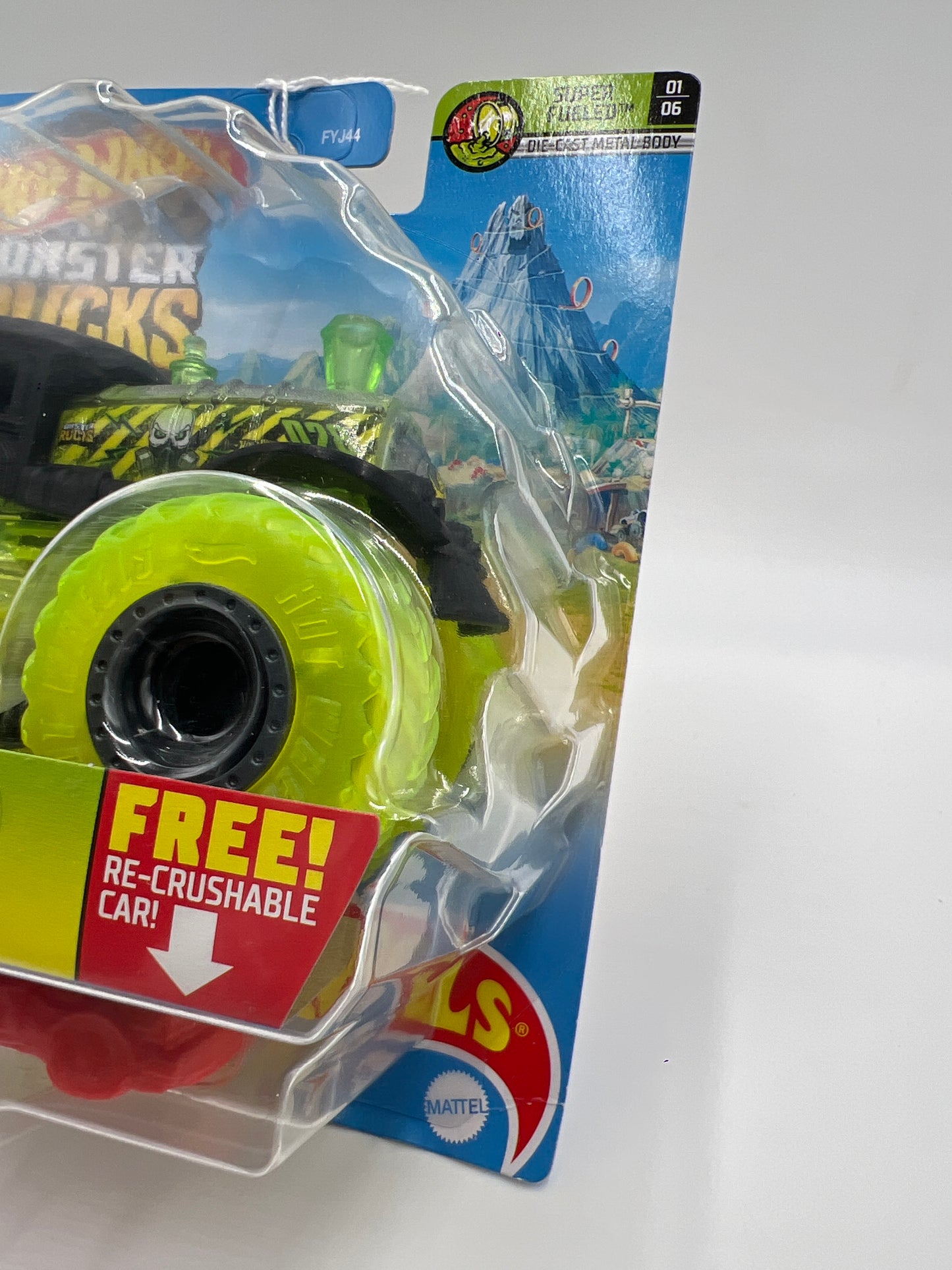 Hot Wheels Monster Trucks Super Fueled #37 Loco Punk 134D