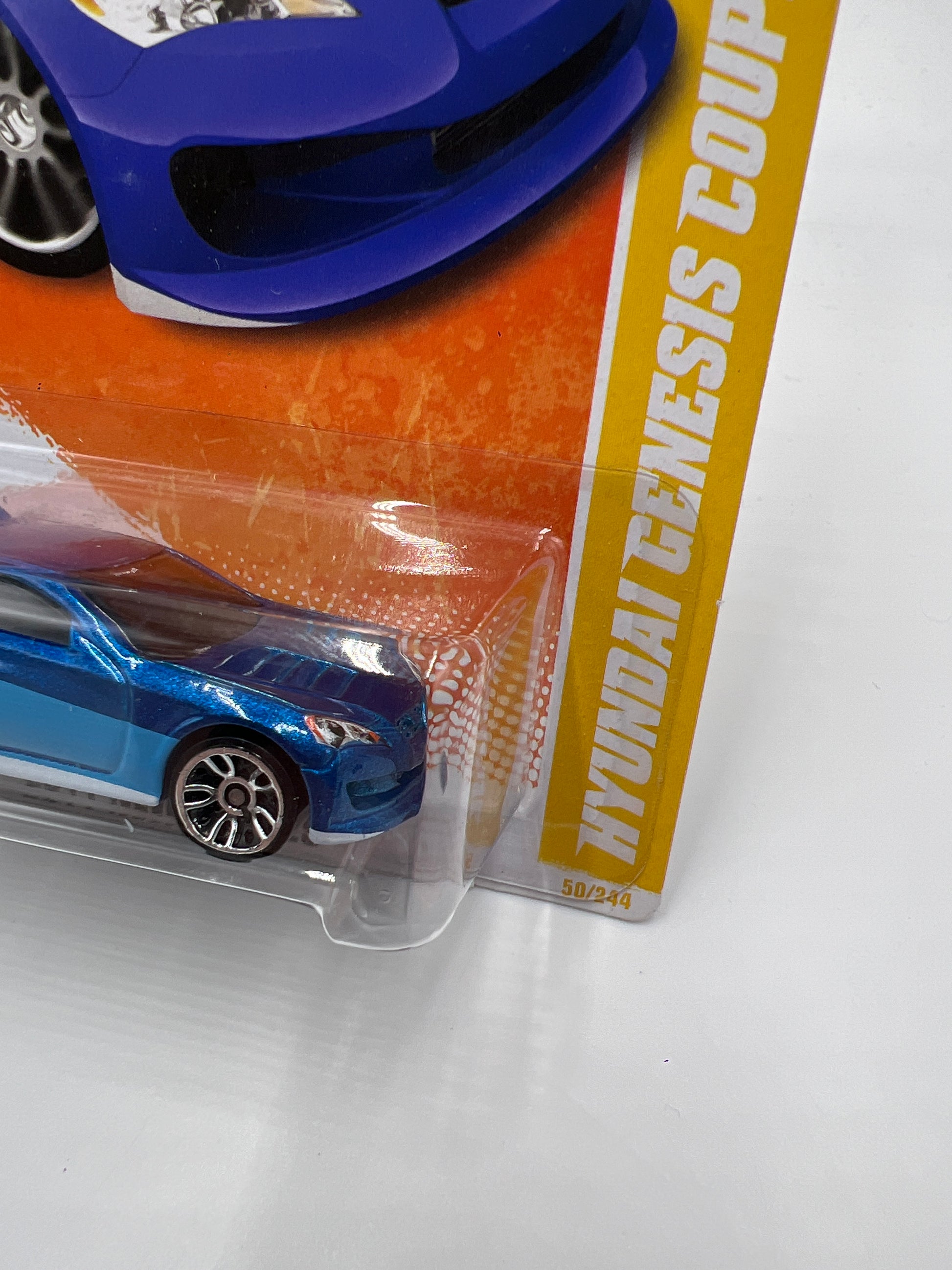 Hot Wheels Hyundai Genesis Coupe 50/244 Diecast Car - Blue