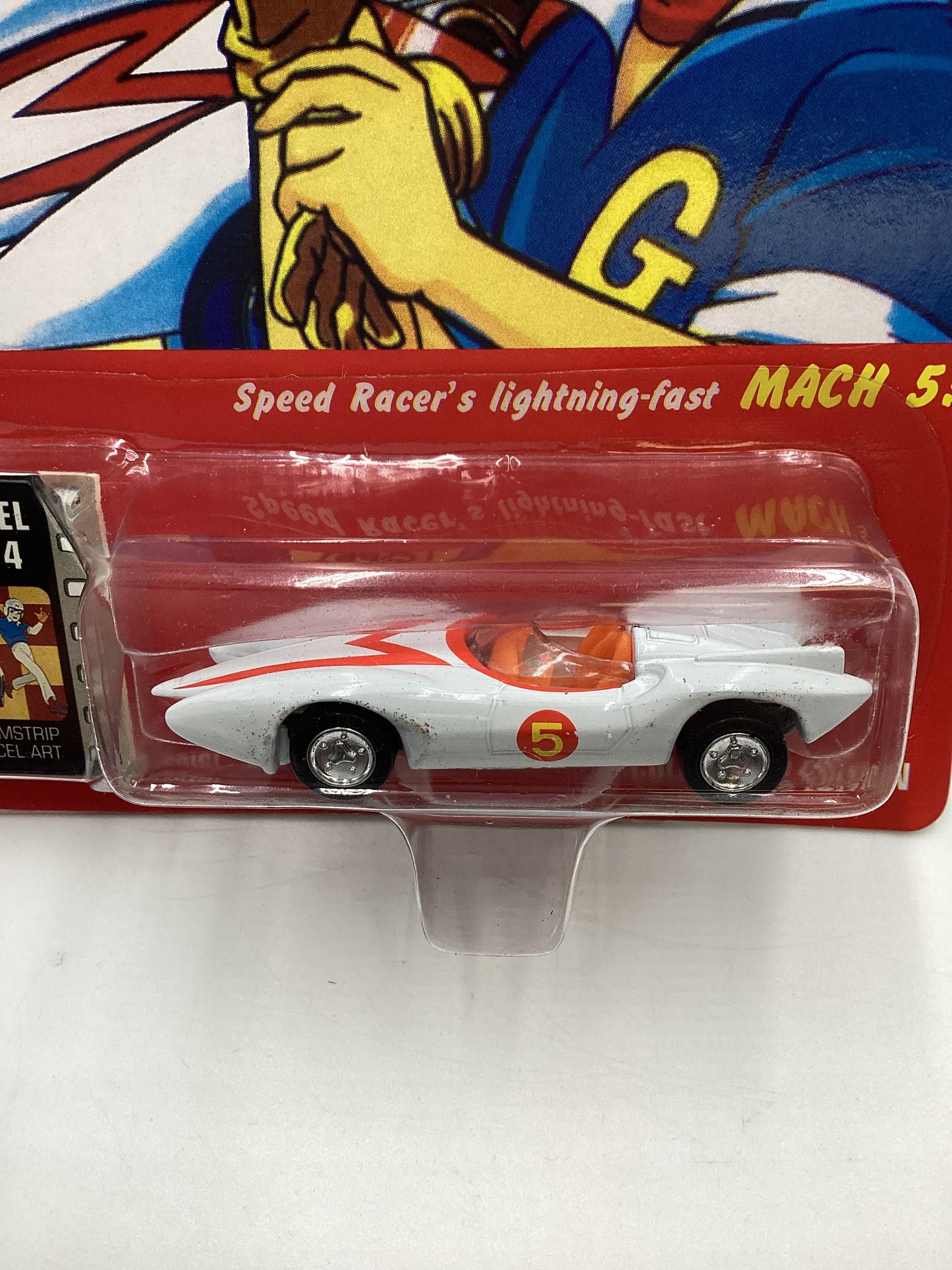 Johnny Lightning Speed Racer CEL #4 Speed Racer Mach 5 White 186B