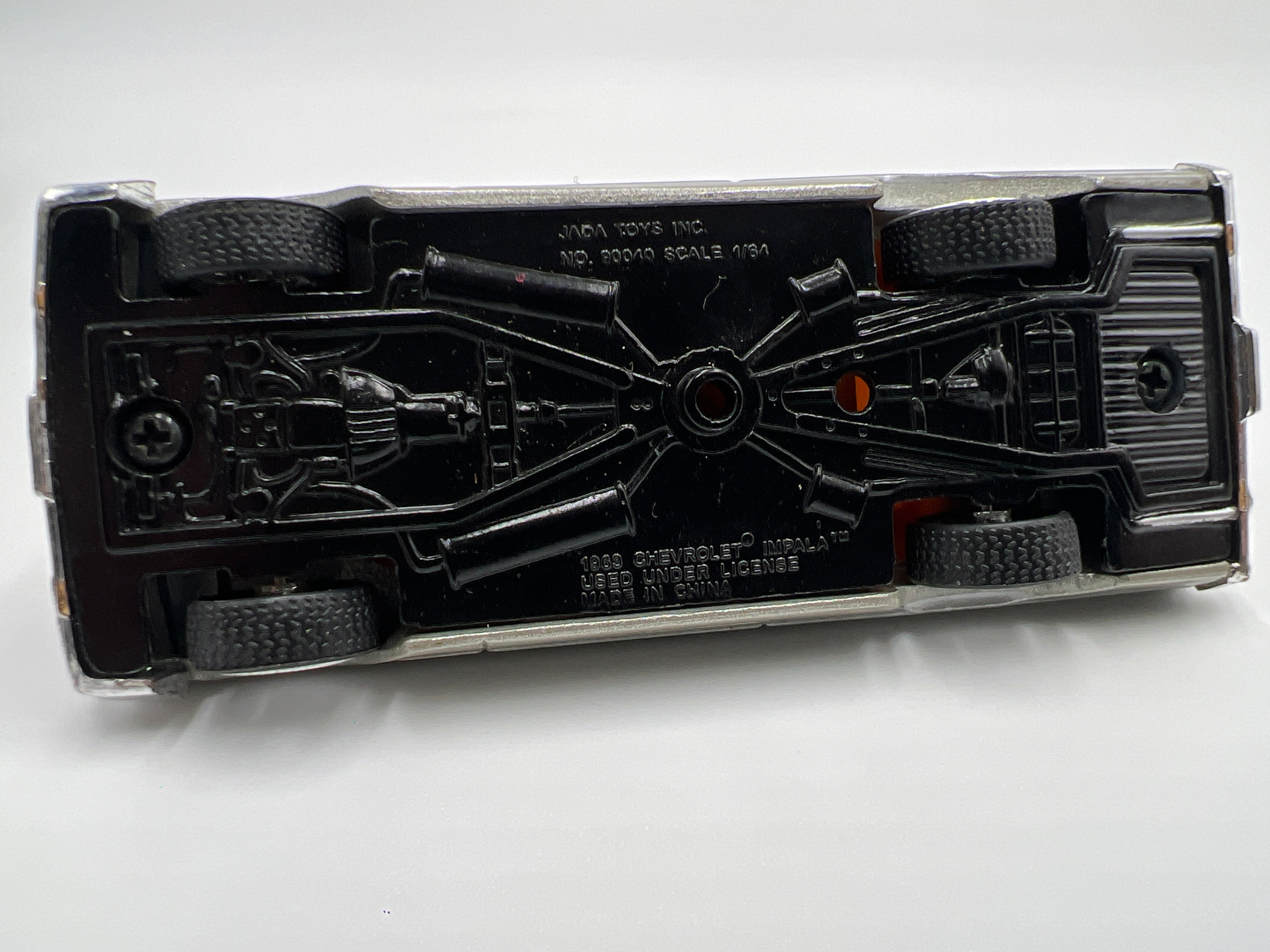 1/24 jada 1963 CHEVY IMPALA 新品 Jada Toys Dub City 1963 Chevrolet Impala Silver Loose