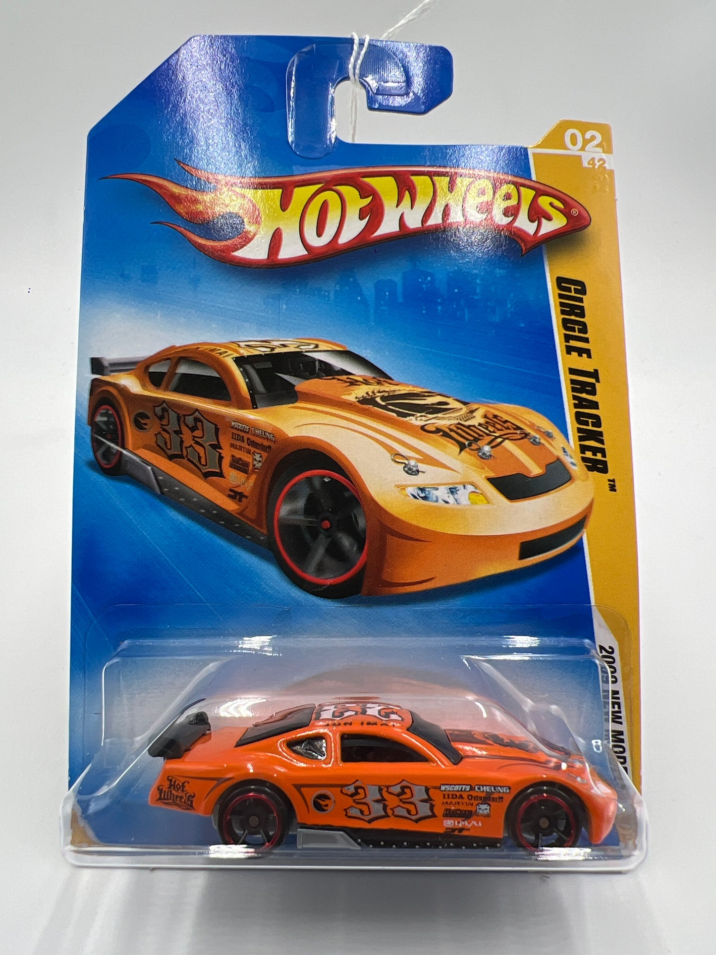 2009 Hot Wheels New Models #2 Circle Tracker Orange 113A