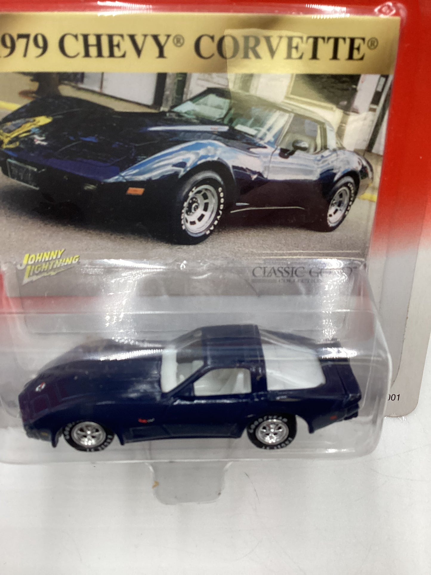 Johnny Lightning Classic Gold Collection 1979 Chevy Corvette Dark Blue 185B