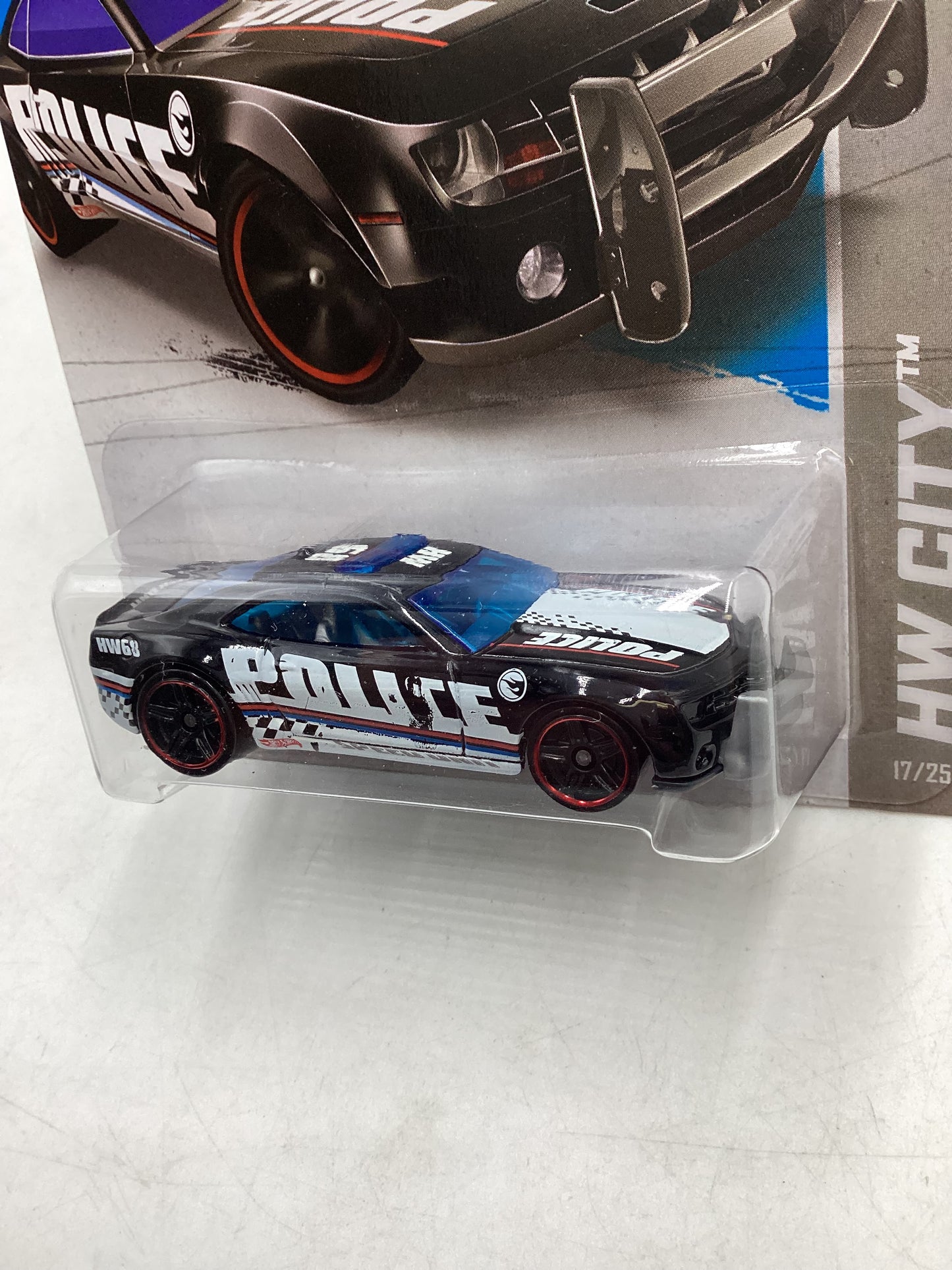 2013 HOT WHEELS TREASURE HUNT #17 Camaro SS Police Black 275D See last Pic