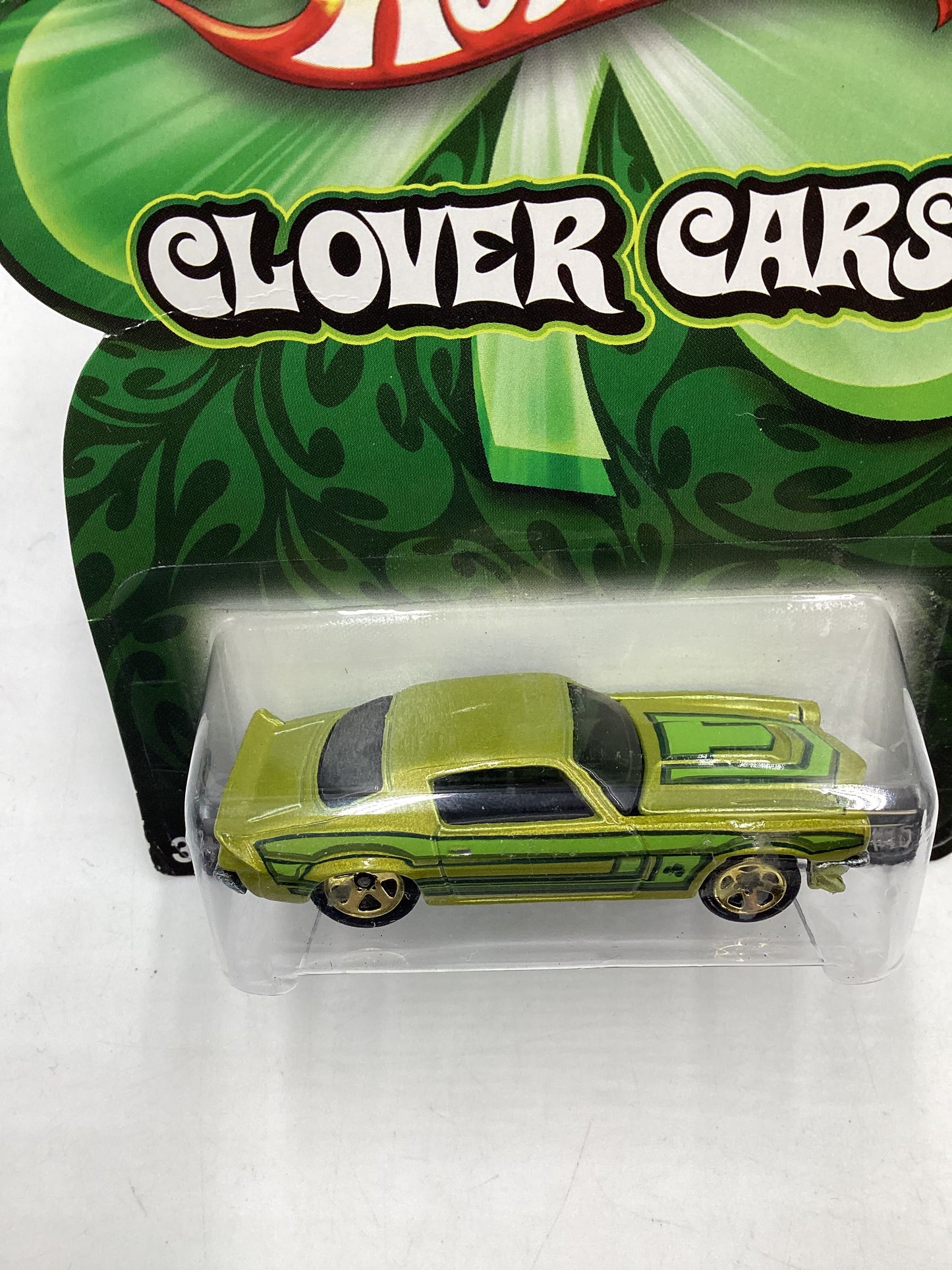 2009 Hot Wheels Clover Cars 70 Camaro RS Bad Card 152i