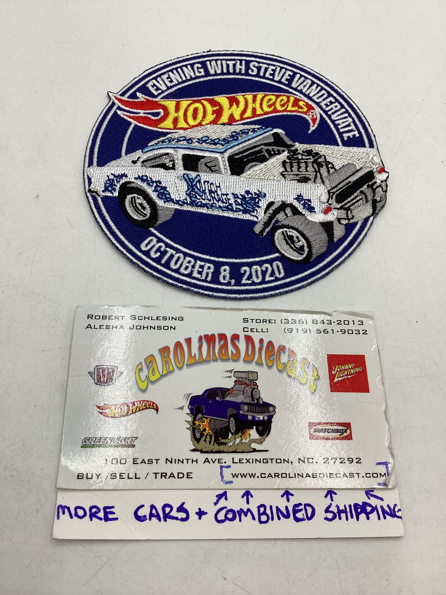 Hot wheels 2020 34th Convention Los Angeles CA Dinner 55 Gasser Patch