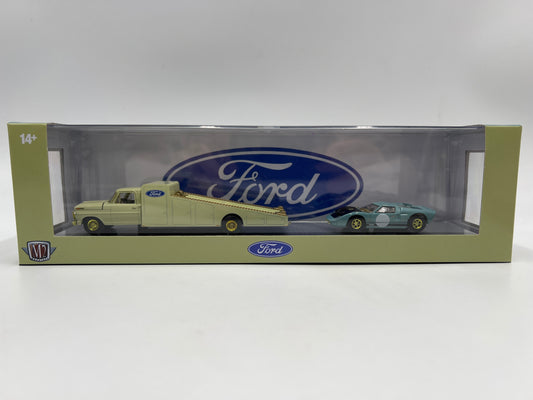 M2 Machines Haulers R89 CHASE 1969 Ford F-350 & 1966 Ford GT40 MK II