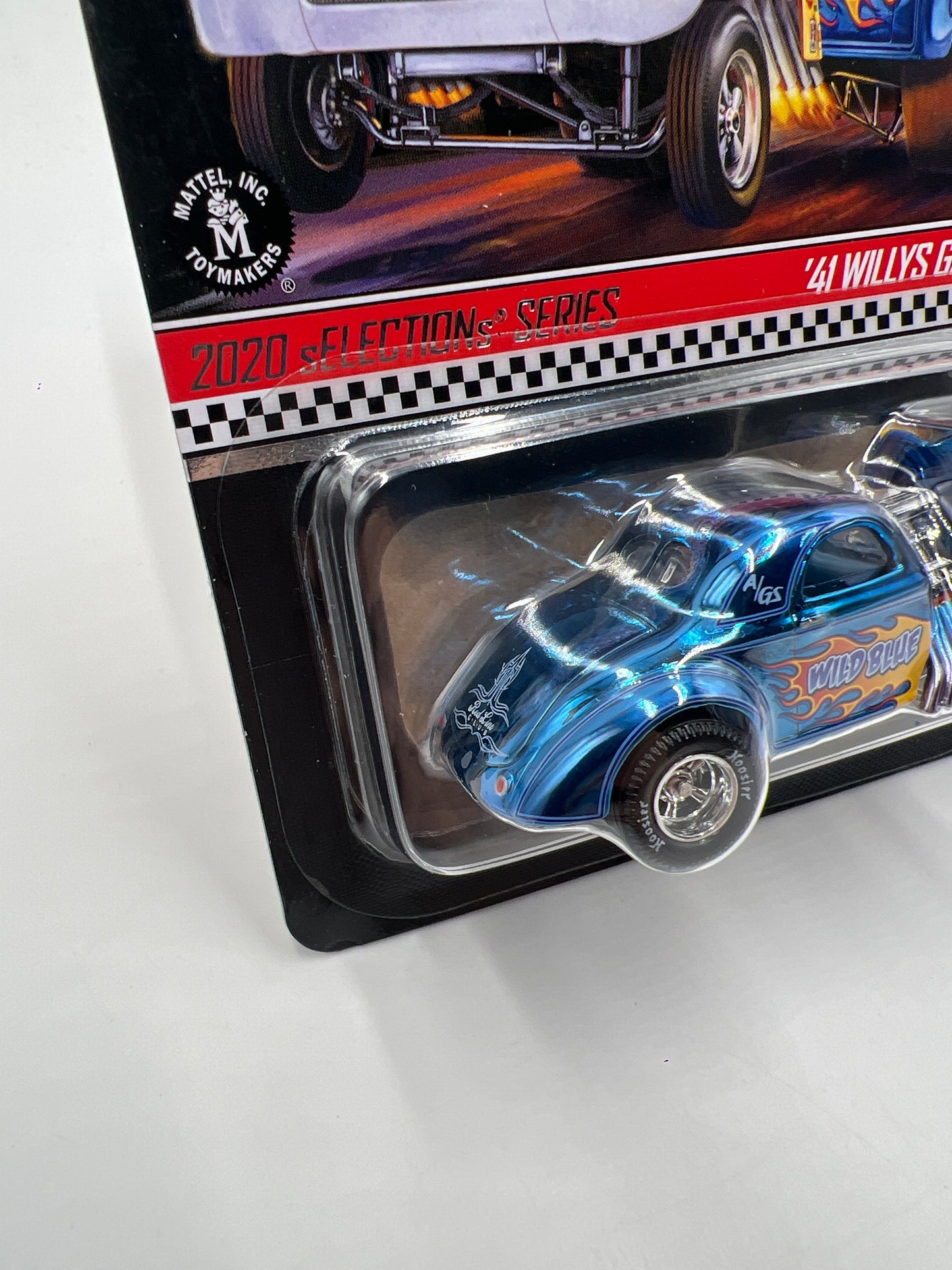 2020 Hot Wheels RLC sELECTIONs Series 41 Willys Gasser Blue W/Protector