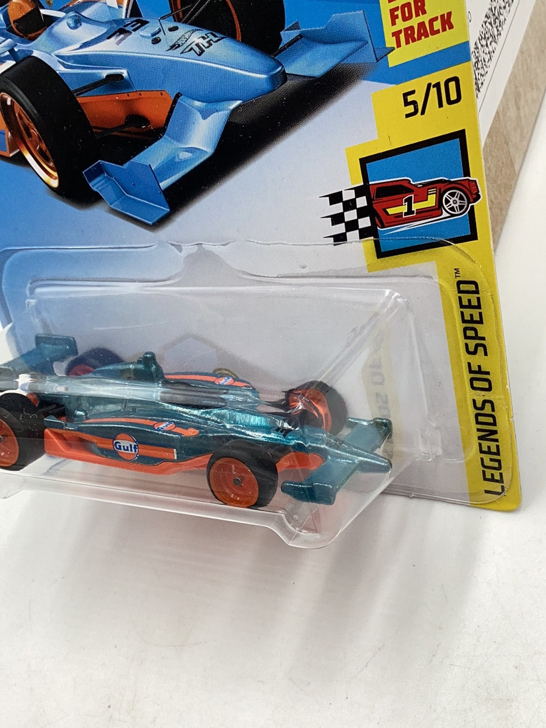 2018 hot wheels super treasure hunt Indy 500 Oval W/Protector