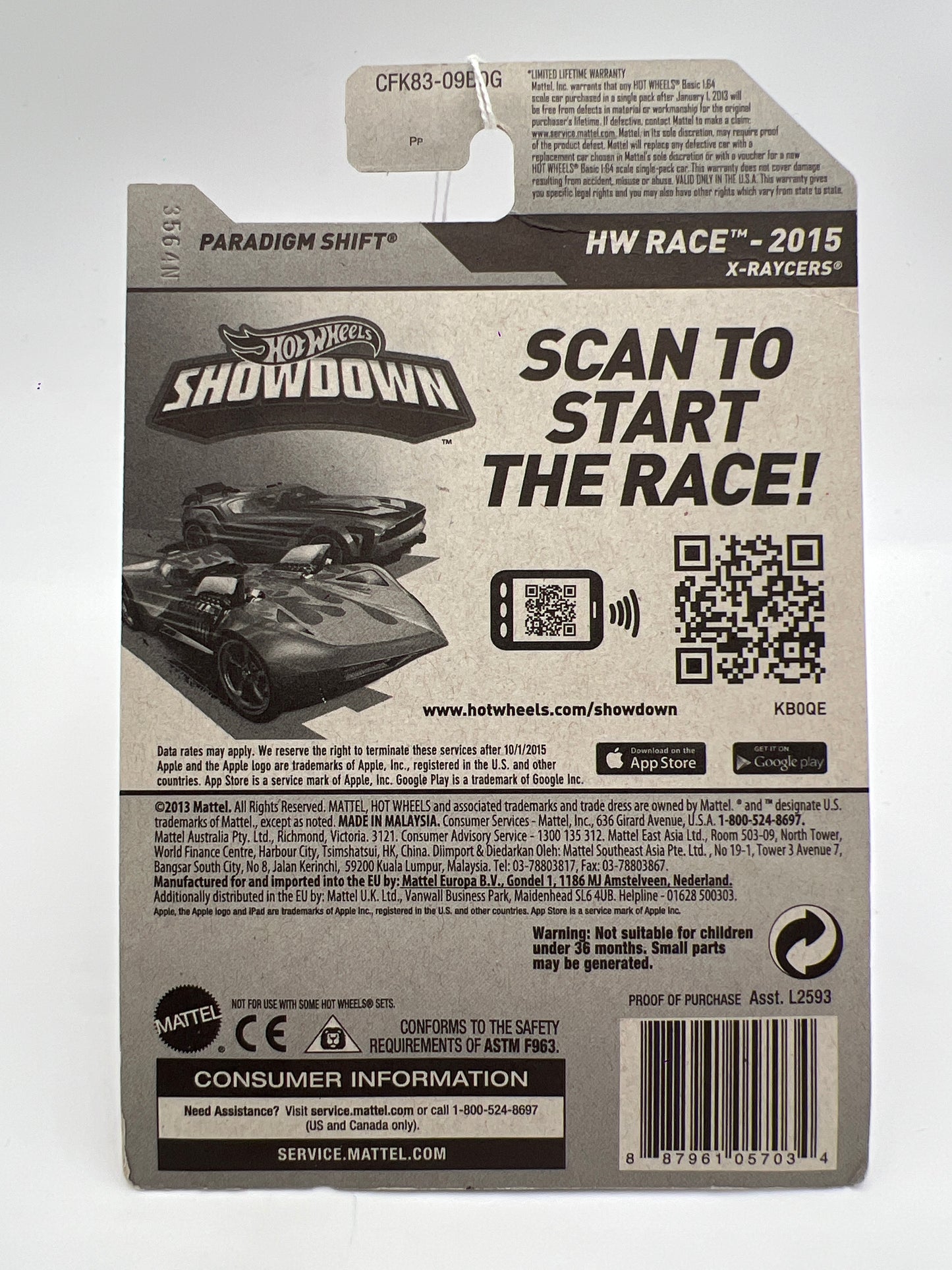 2015 Hot Wheels Treasure Hunt #138 Paradigm Shift 282H