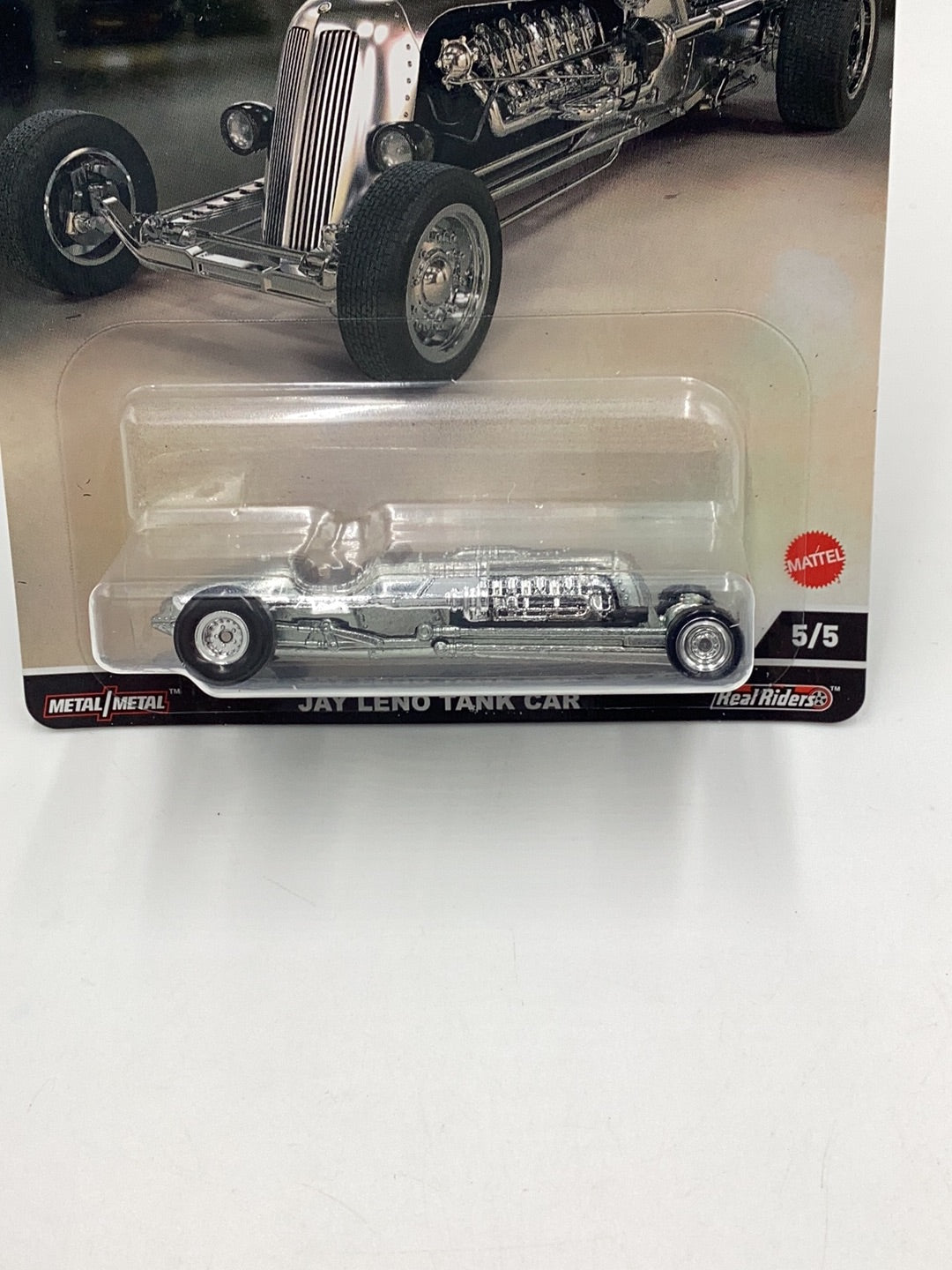 Hot Wheels Jay Leno’s Garage Jay Leno Tank Car 5/5 252H