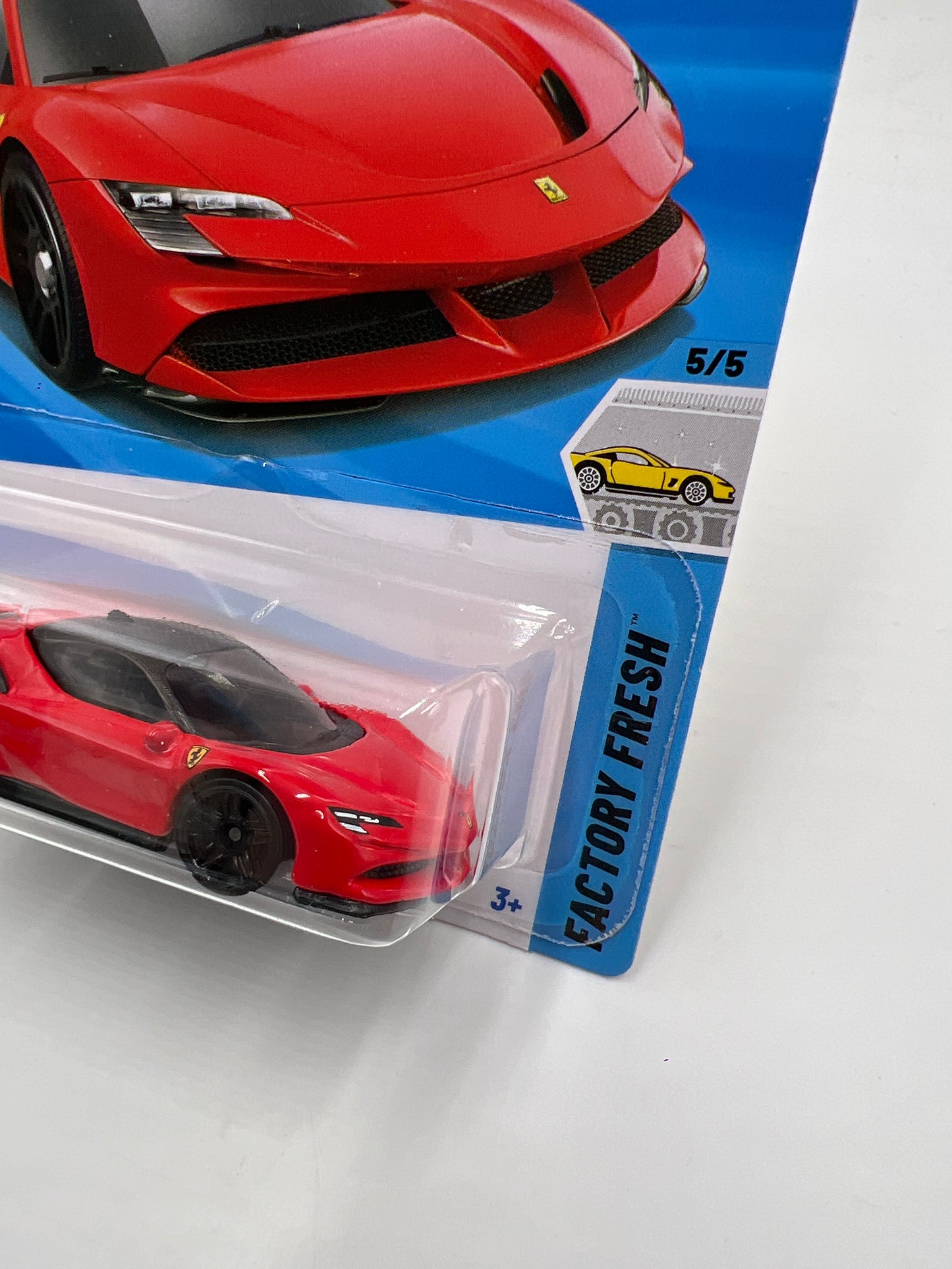2025 Hot Wheels J Case Factory Fresh #191 Ferrari SF90 Stradale Red SR