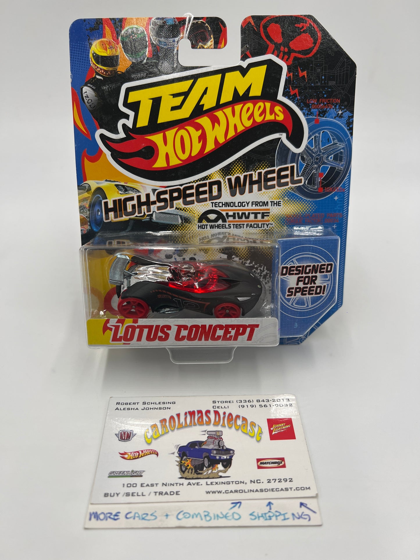 Hot Wheels Team Hot Wheels High-Speed Wheel Lotus Concept SR
