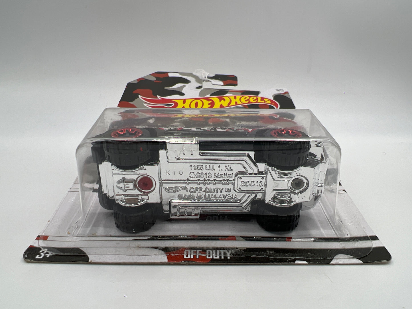 Hot Wheels Walmart Camouflage Series #8 Off-Duty Red 161E