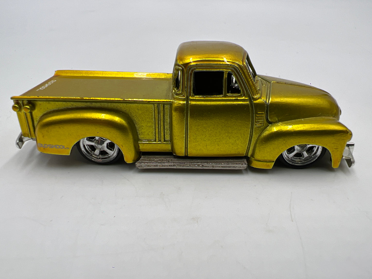 Jada Toys Dub City Old Skool 1953 Chevrolet Pickup Rare Gold Loose