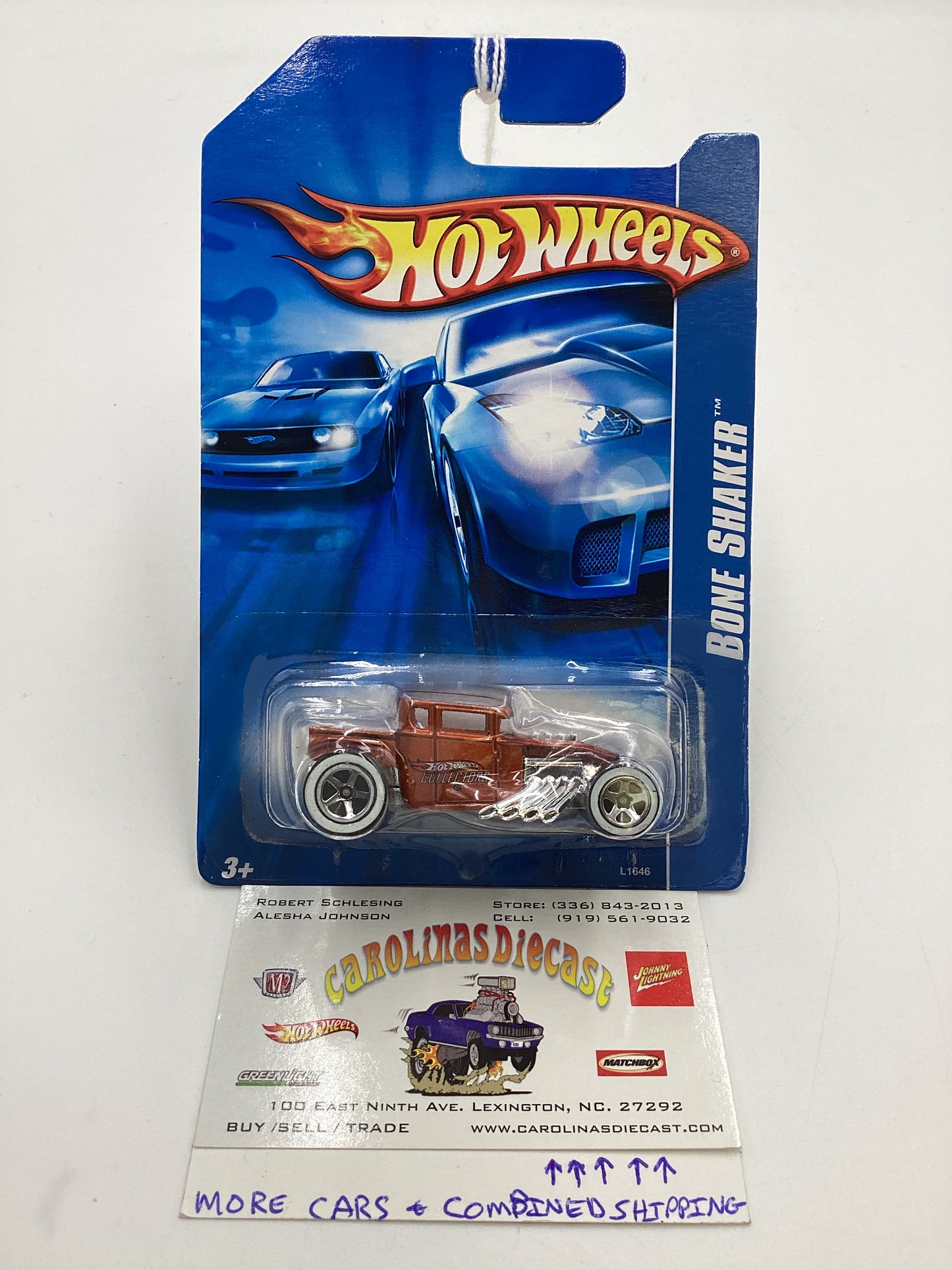2007 Hot Wheels Collectors Edition Bone Shaker Orange SR