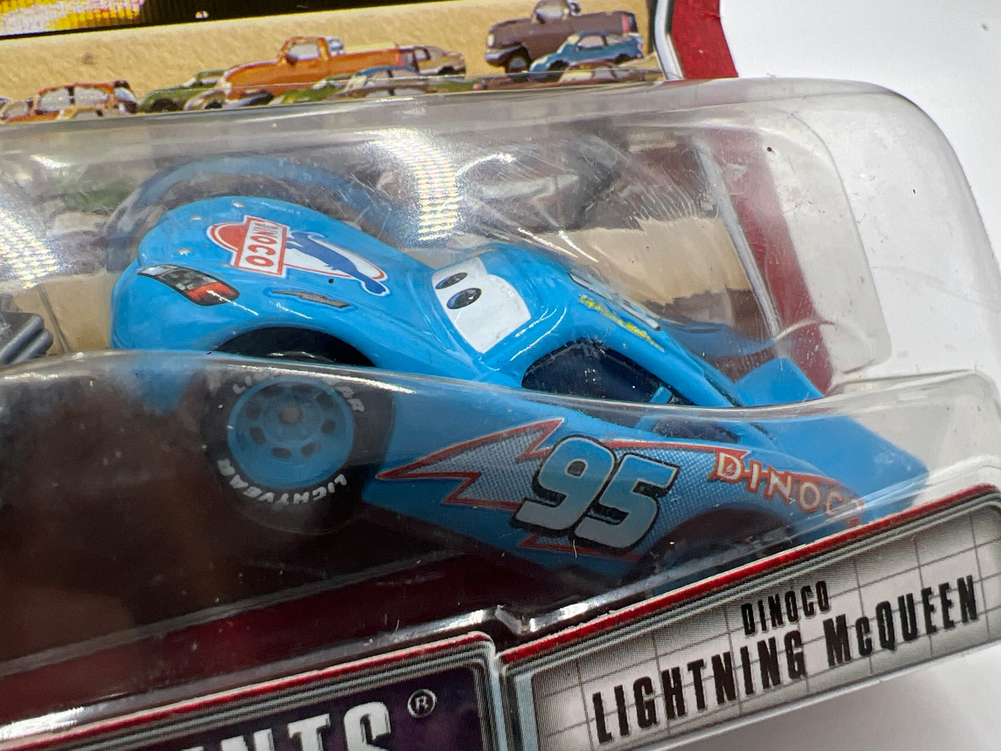 Disney Pixar The World Of Cars 2 Pack Movie Moments Tex Dinoco & Dinoco Lightning McQueen #2