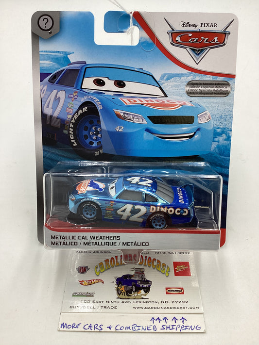 Disney Pixar Cars Scavenger Hunt series Metallic Cal Weathers